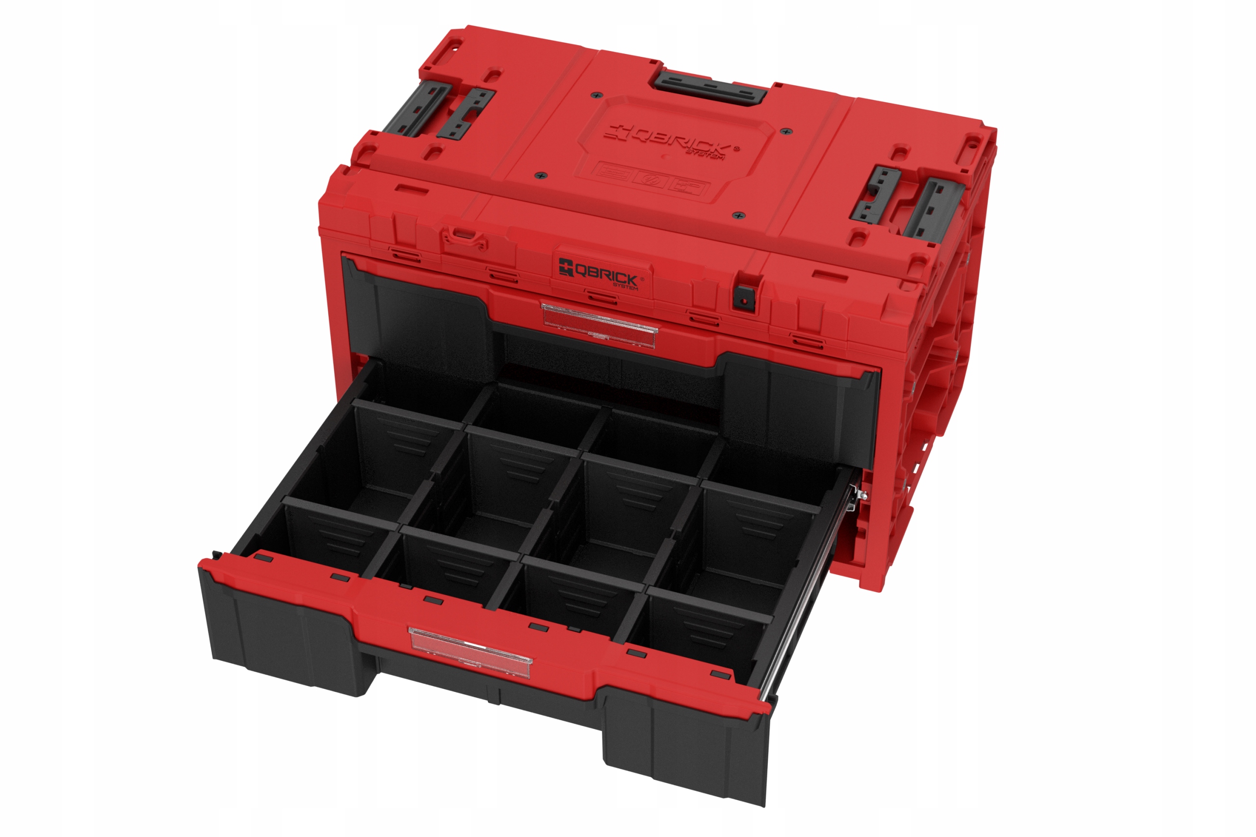 QBRICK SYSTEM ONE Drawer 2 Toolbox 2.0 RED ULTRA HD Szuflady ONE NOWOŚĆ!!! Rodzaj skrzynka do przenoszenia
