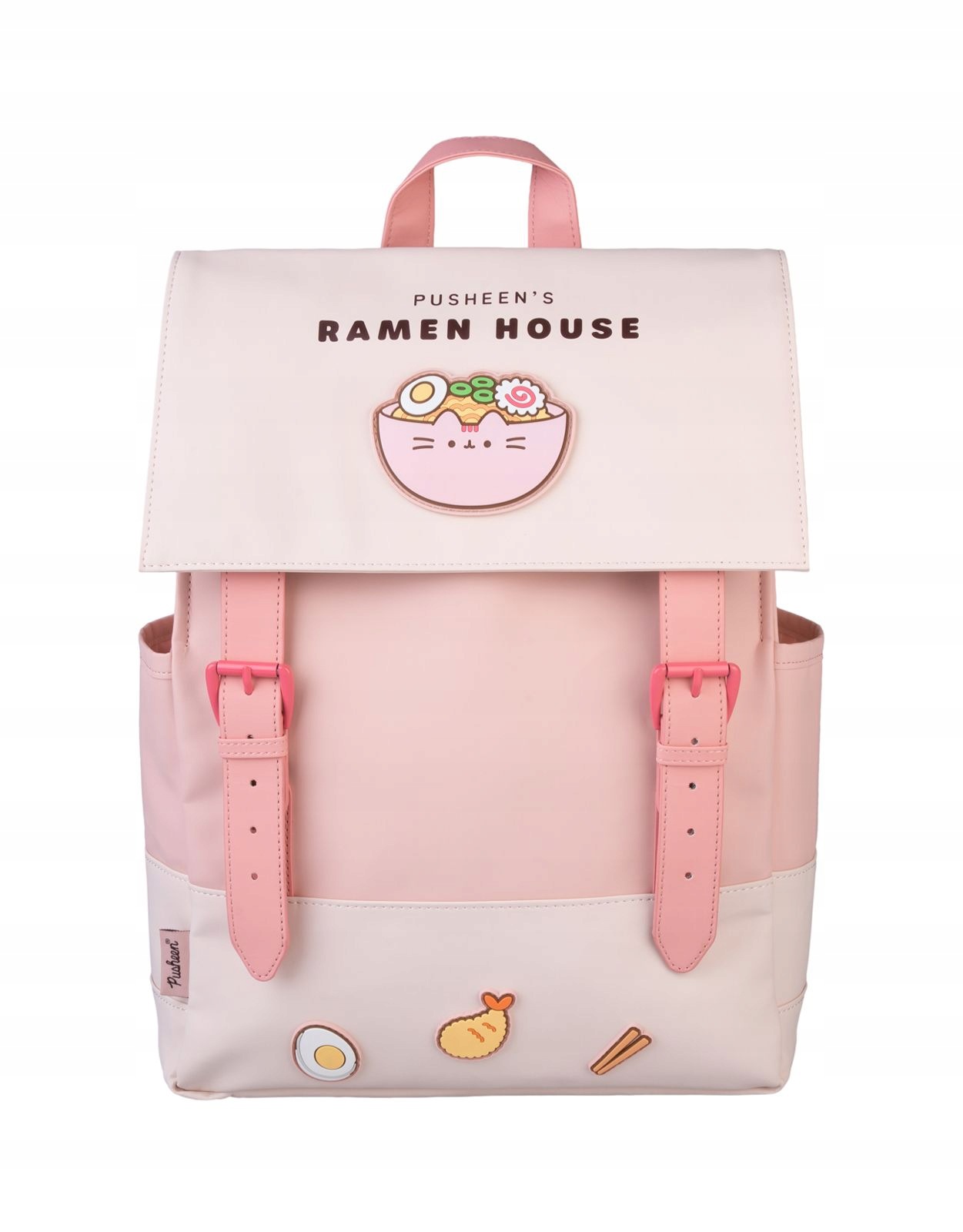 Plecak miejski z klapą Pusheen Sushi Roll duży dla dziewczyny