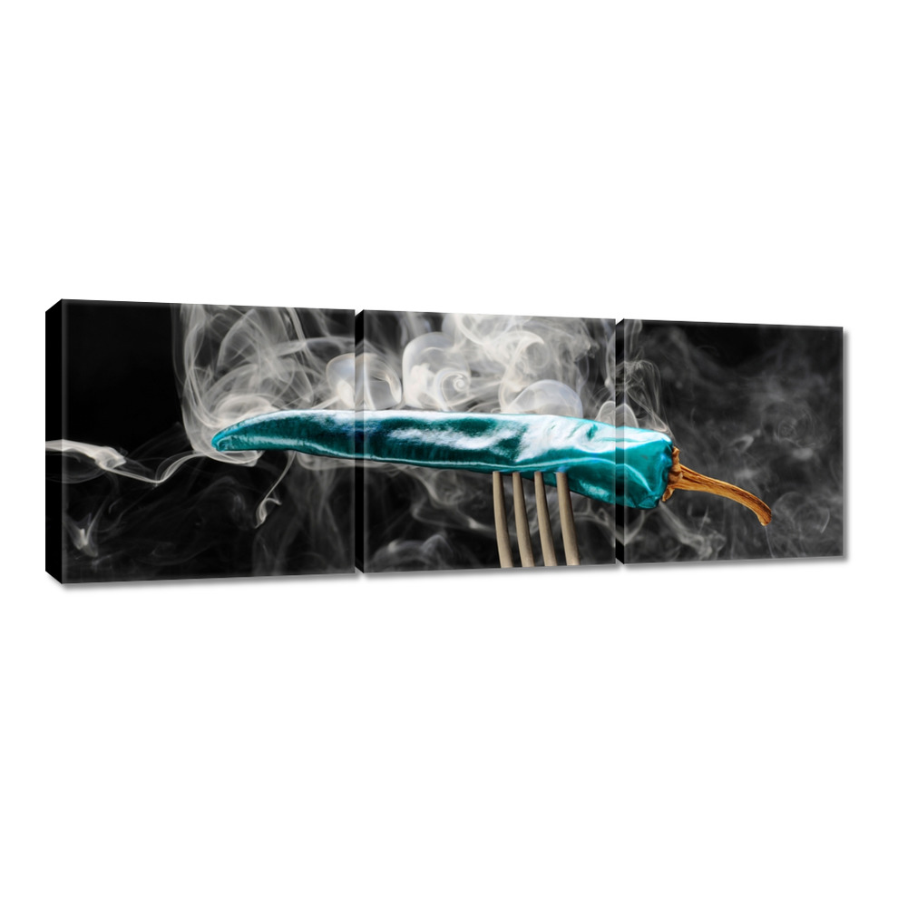 

Obrazy 120x40 Niebieska papryczka