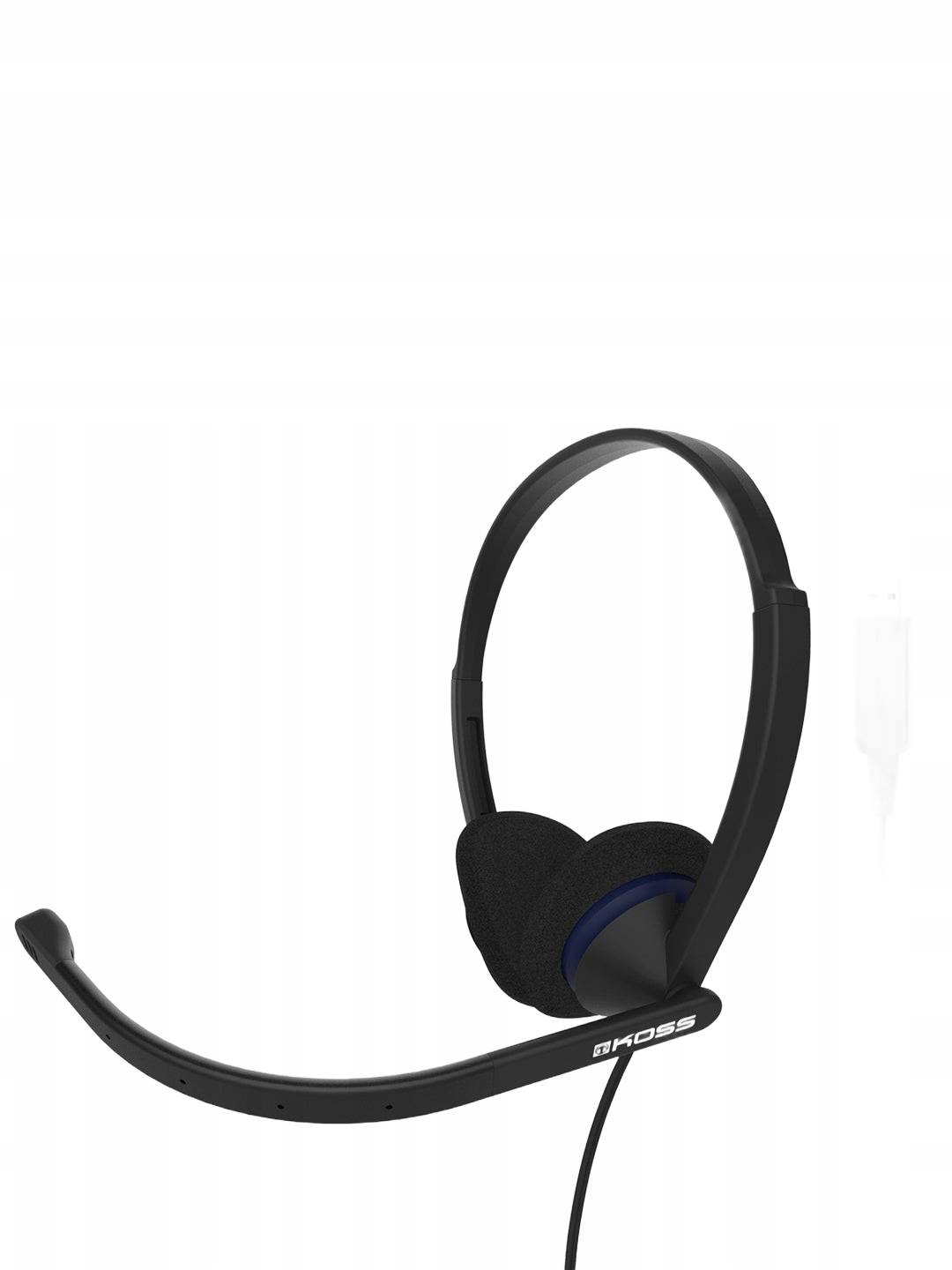 Słuchawki Koss CS200 On-Ear z Mikrofonem Usb Typ A Czarny