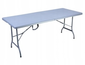

Ołer Garden Stół cateringowy składany 180 cm szary