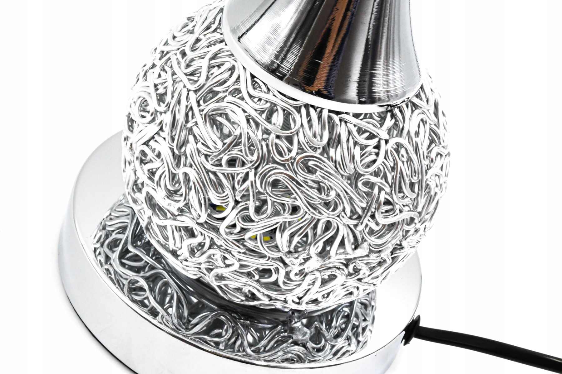 Lampka NOCNA 37cm LED Podświetlana stopa PREZENT Marka Domex Decor