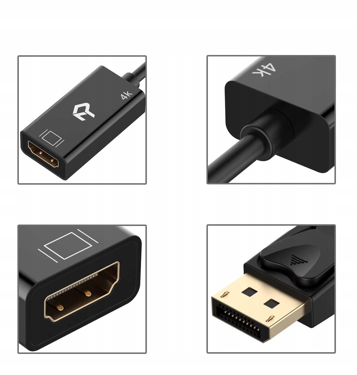 Przejściówka R-1140 DisplayPort / HDMI RANKIE Marka Rankie
