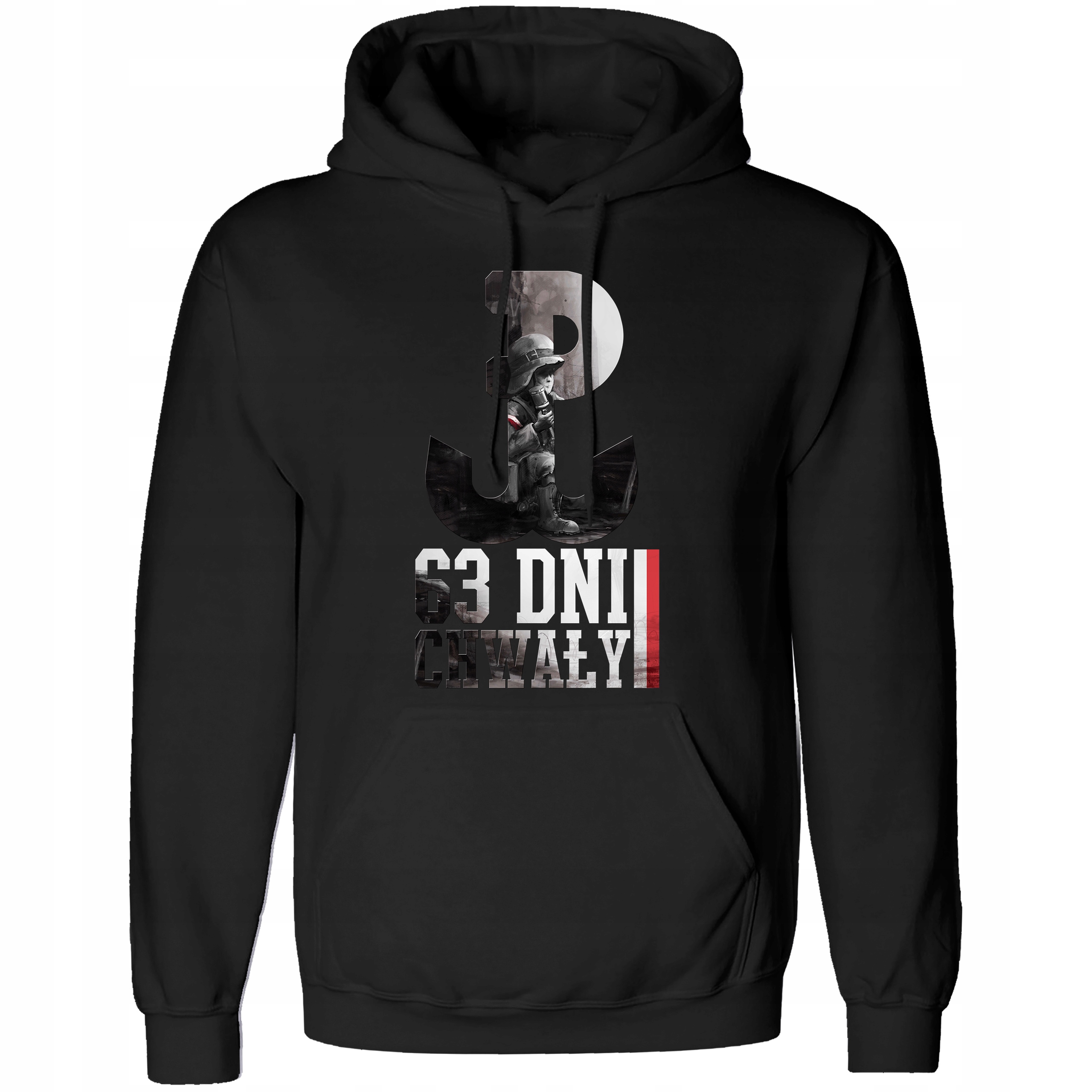 

Męska Bluza Z Kapturem Patriotyczna Polska Roz XXL