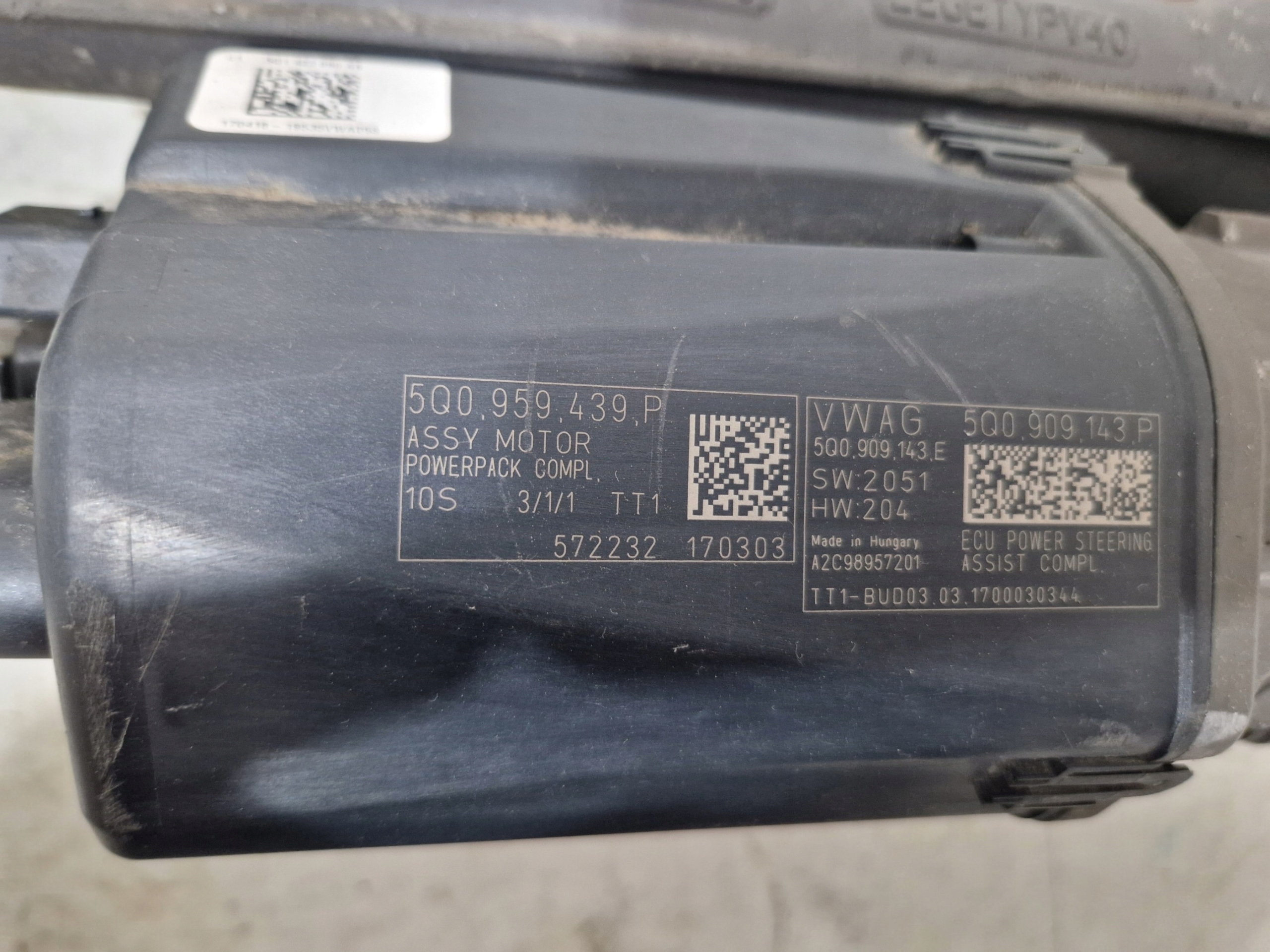 AUDI A3 VW GOLF VII Boîter direction Boîter direction 5Q1423051AB