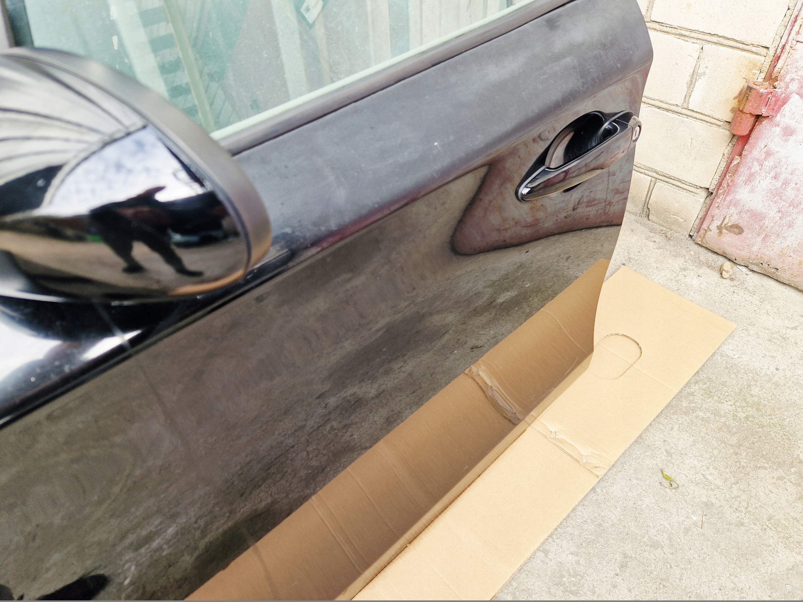 BMW E87 Portière Gauche Avant Avant Complets Noir Couleur 668