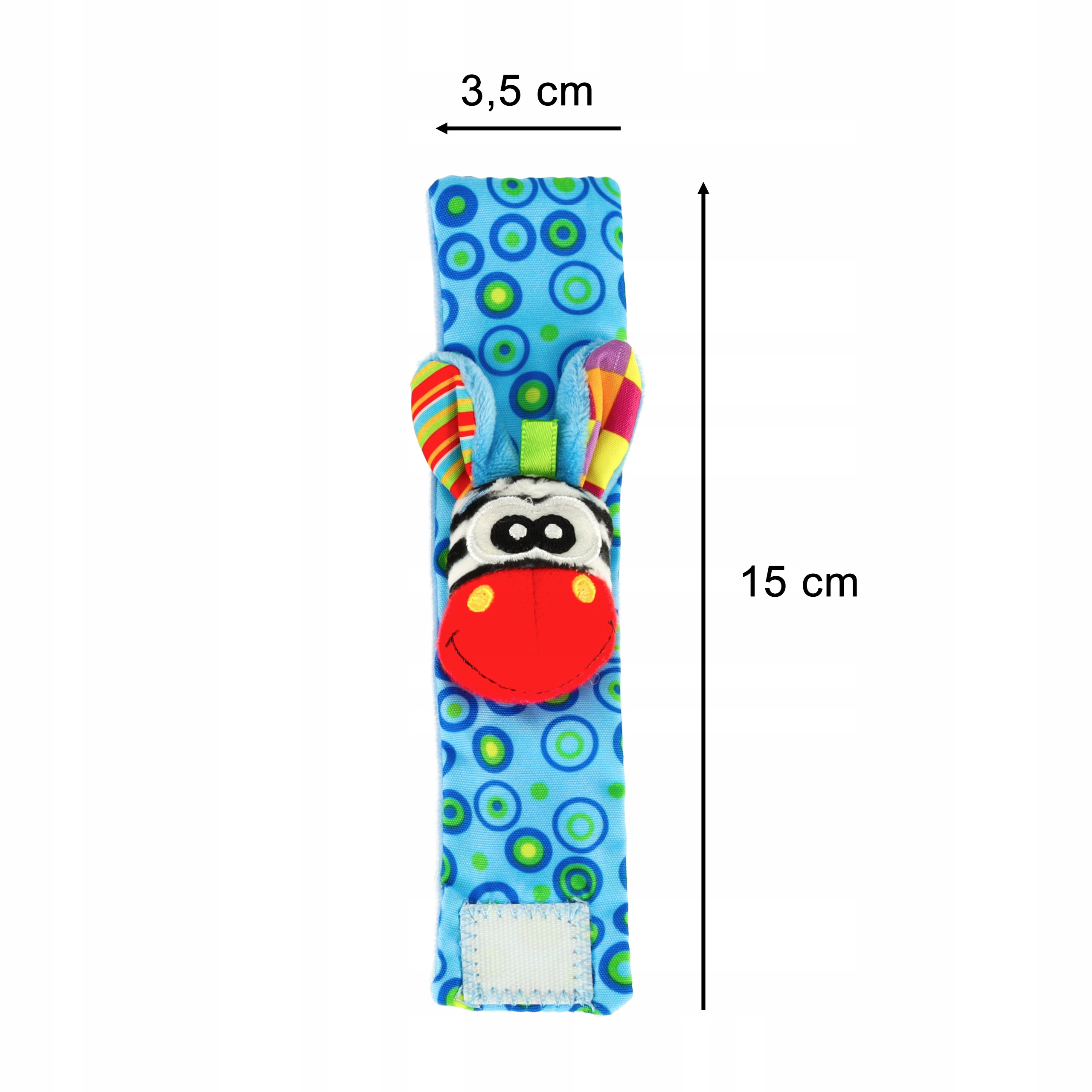 GRZECHOTKA ZABAWKA NA RĄCZKI DŁONIE OPASKA ZESTAW 2 SZT. Efekty dźwiękowe