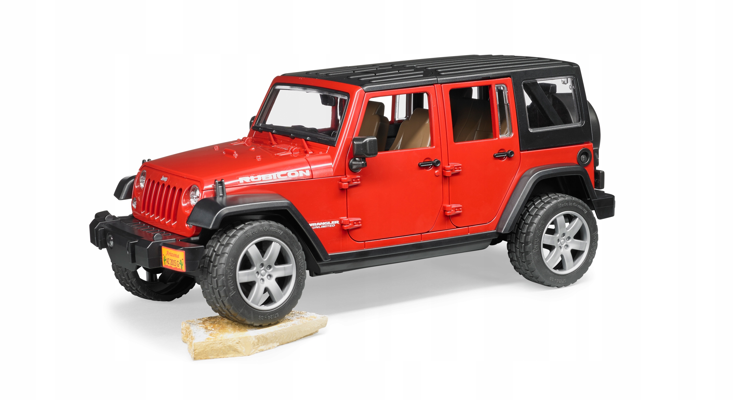 Bruder 02525 Jeep Wrangler Unlimited Rubicon Model Jeep wrangler rubicon