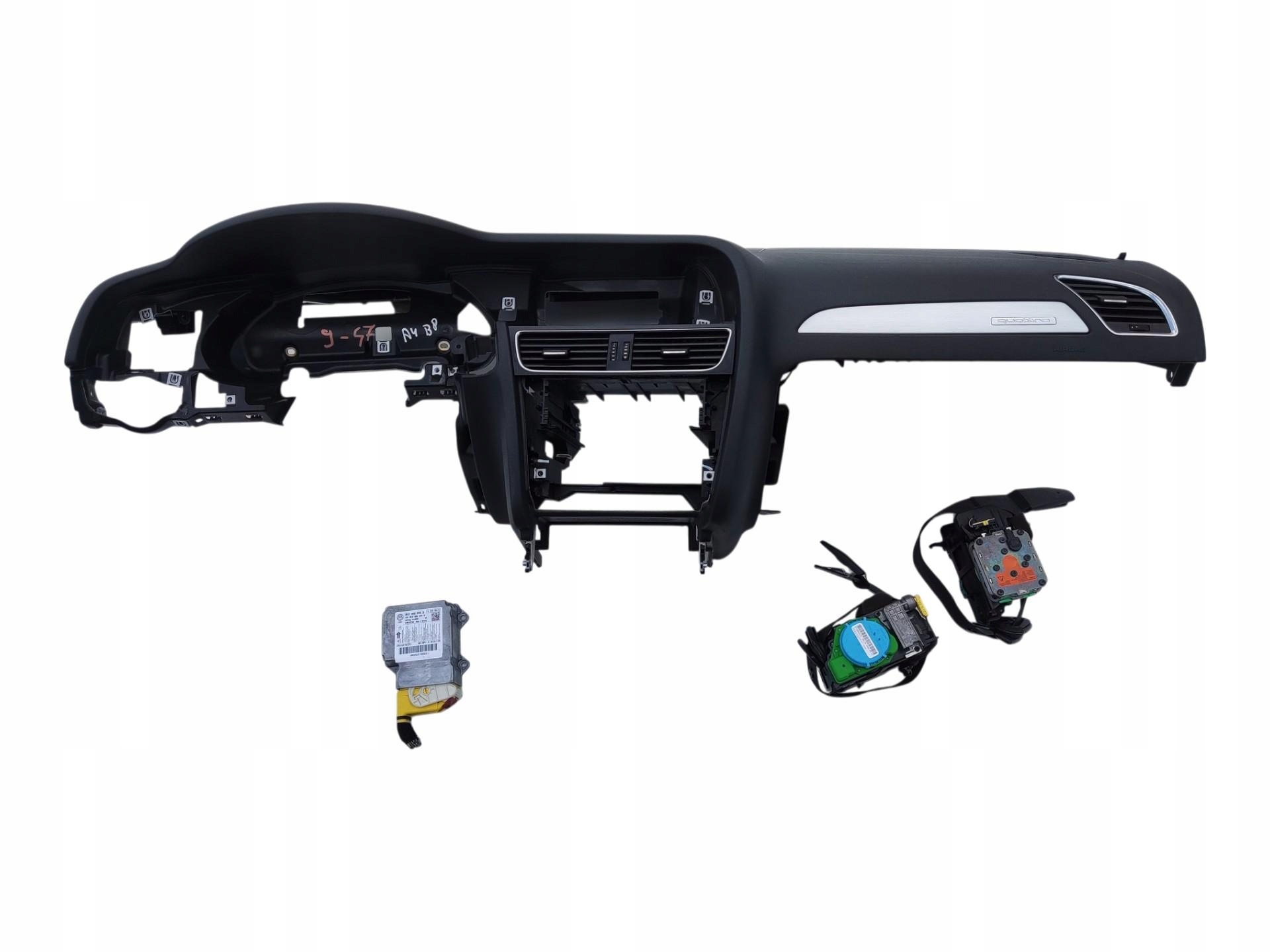 dashboard console airbag airbag tension belts SENSOR AUDI A4 B8 2007-2011