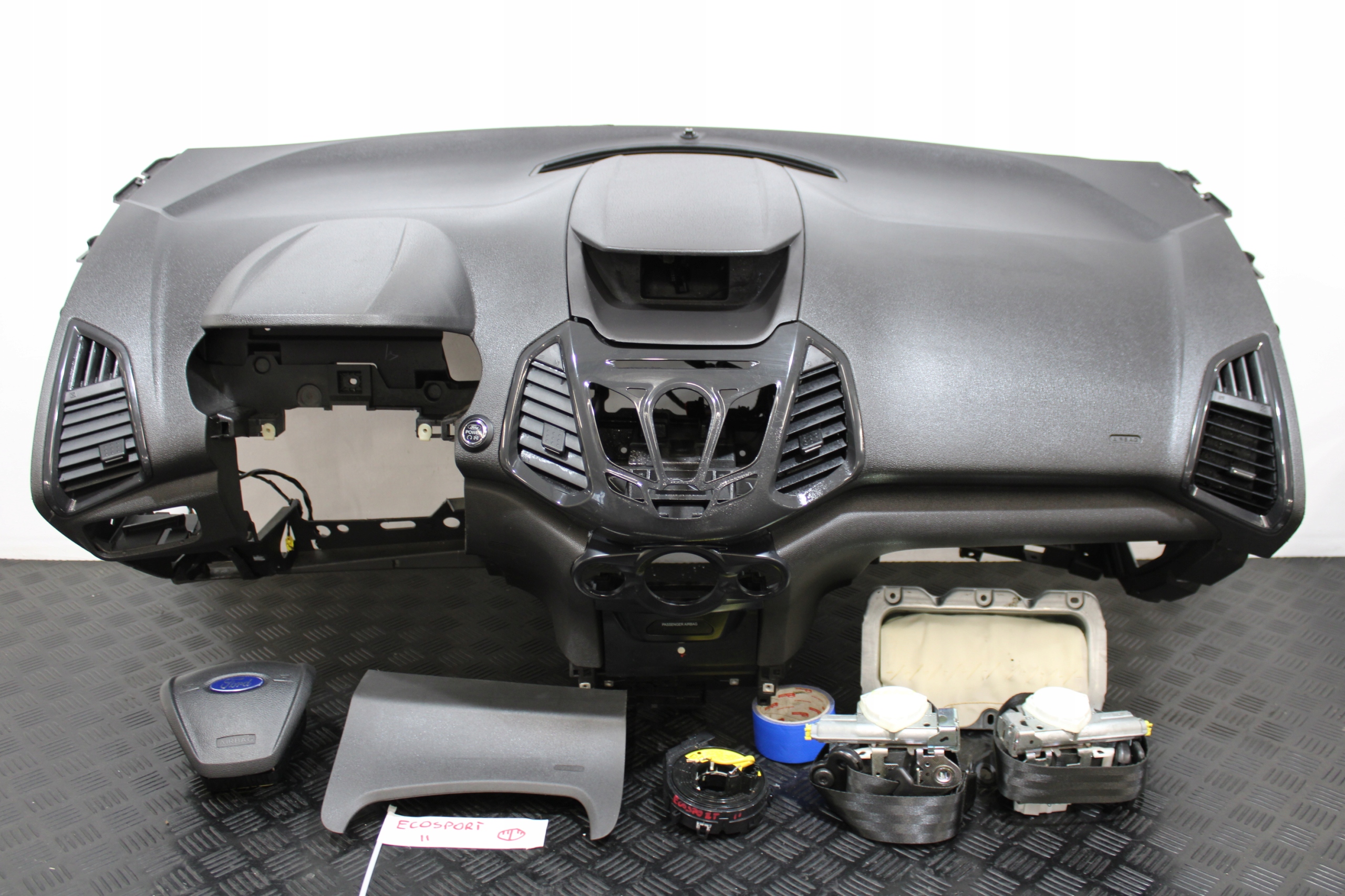 dashboard console airbag airbags FORD ECOSPORT II MK2