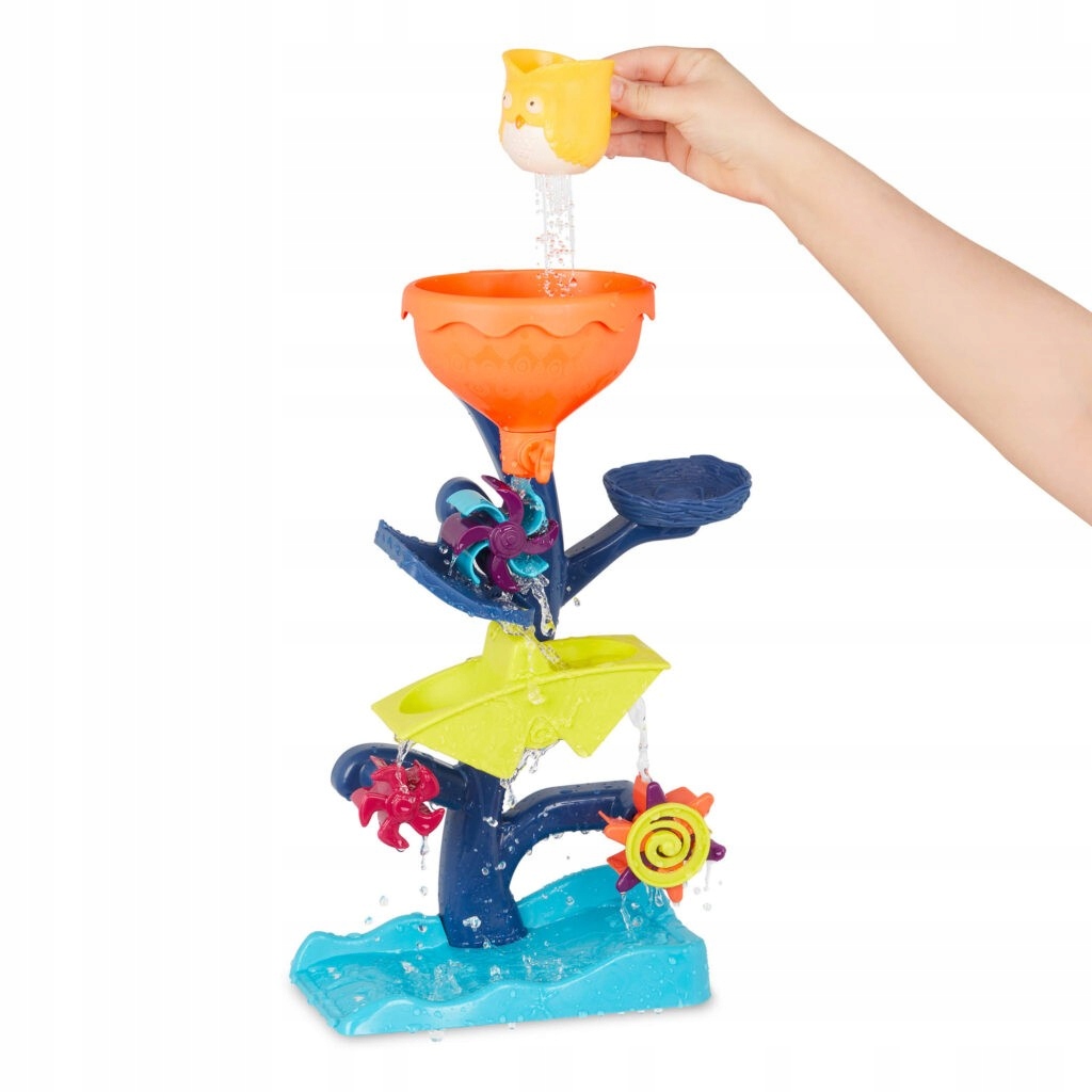 

B.toys młyn wodny kaskada wywrotka kubeczek sowa