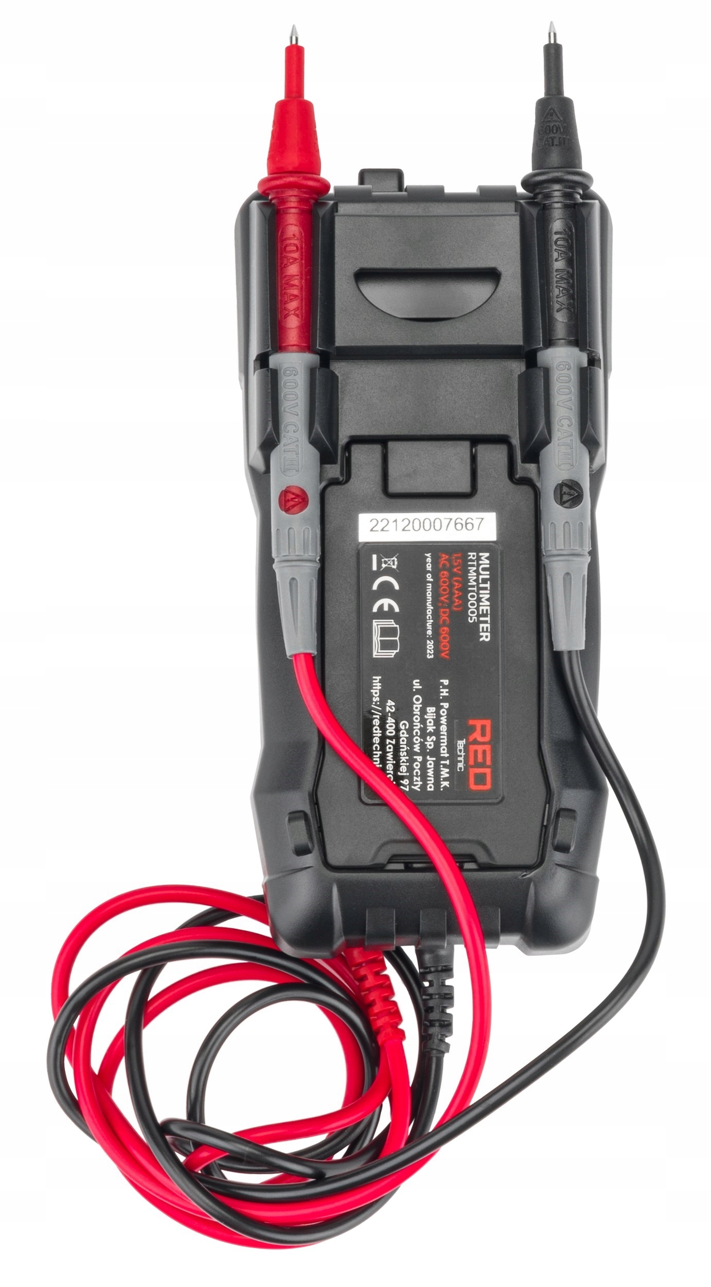 Multimetr CYFROWY Elektryczny Miernik Prądu LCD Marka inna