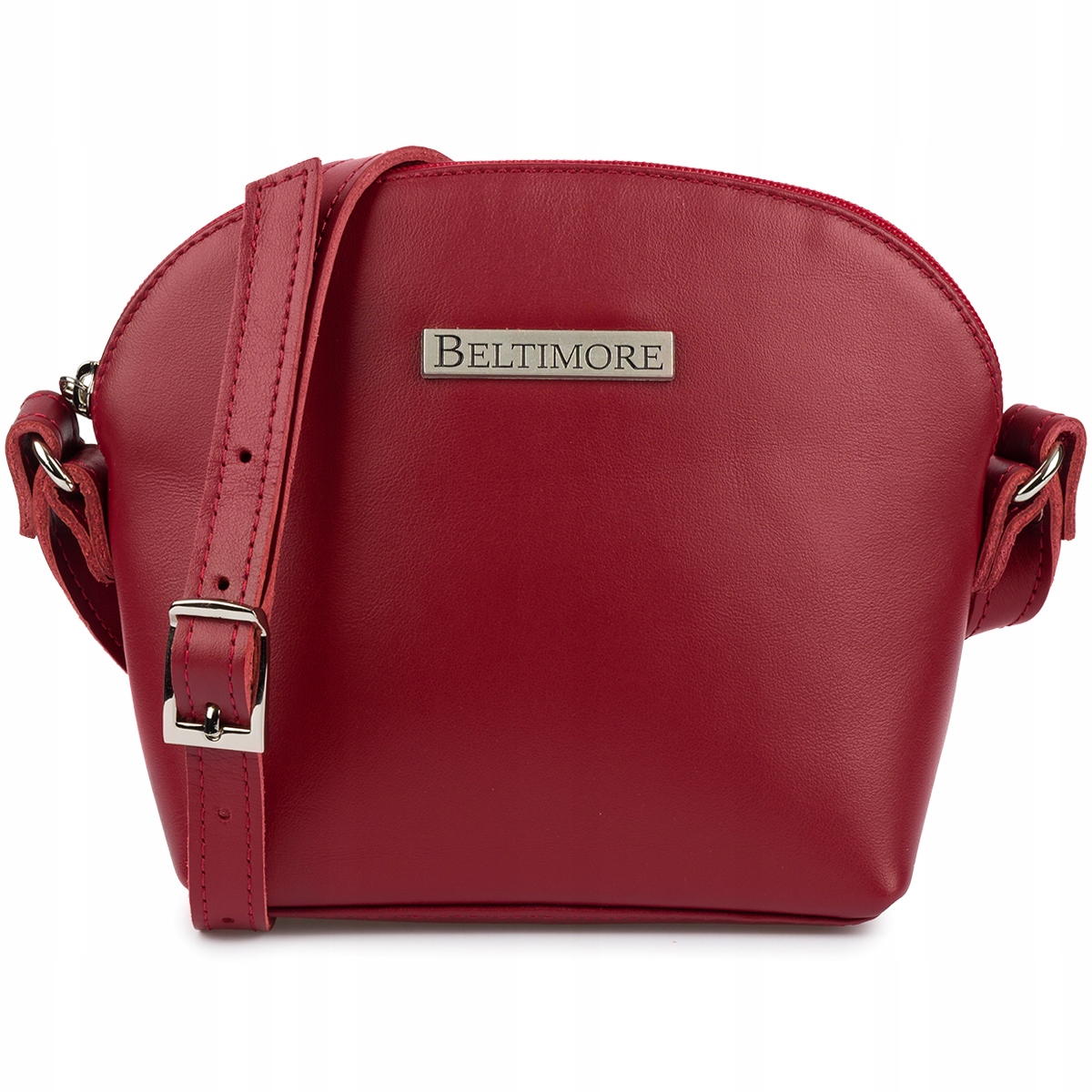 Malá dámská kožená kabelka s pásek Beltimore