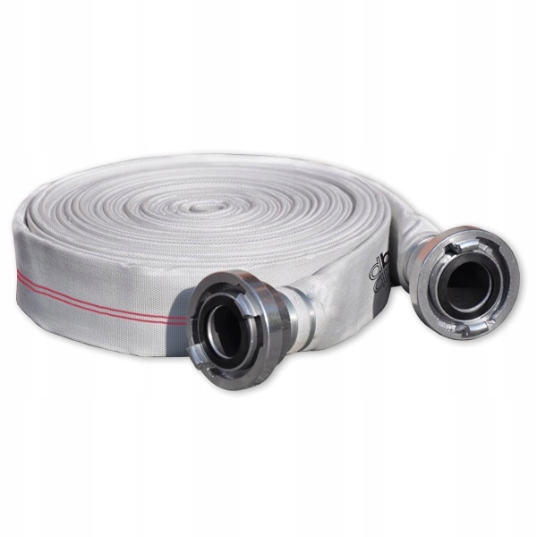 Wąż płaski (strażacki) do pomp Bradas SuperLine ze złączami, typ C2, 2" 30m