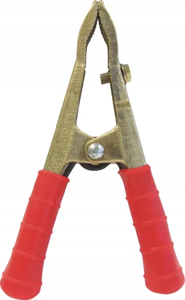 Zacisk przewodu rozruchowego - czerwony 300A plus