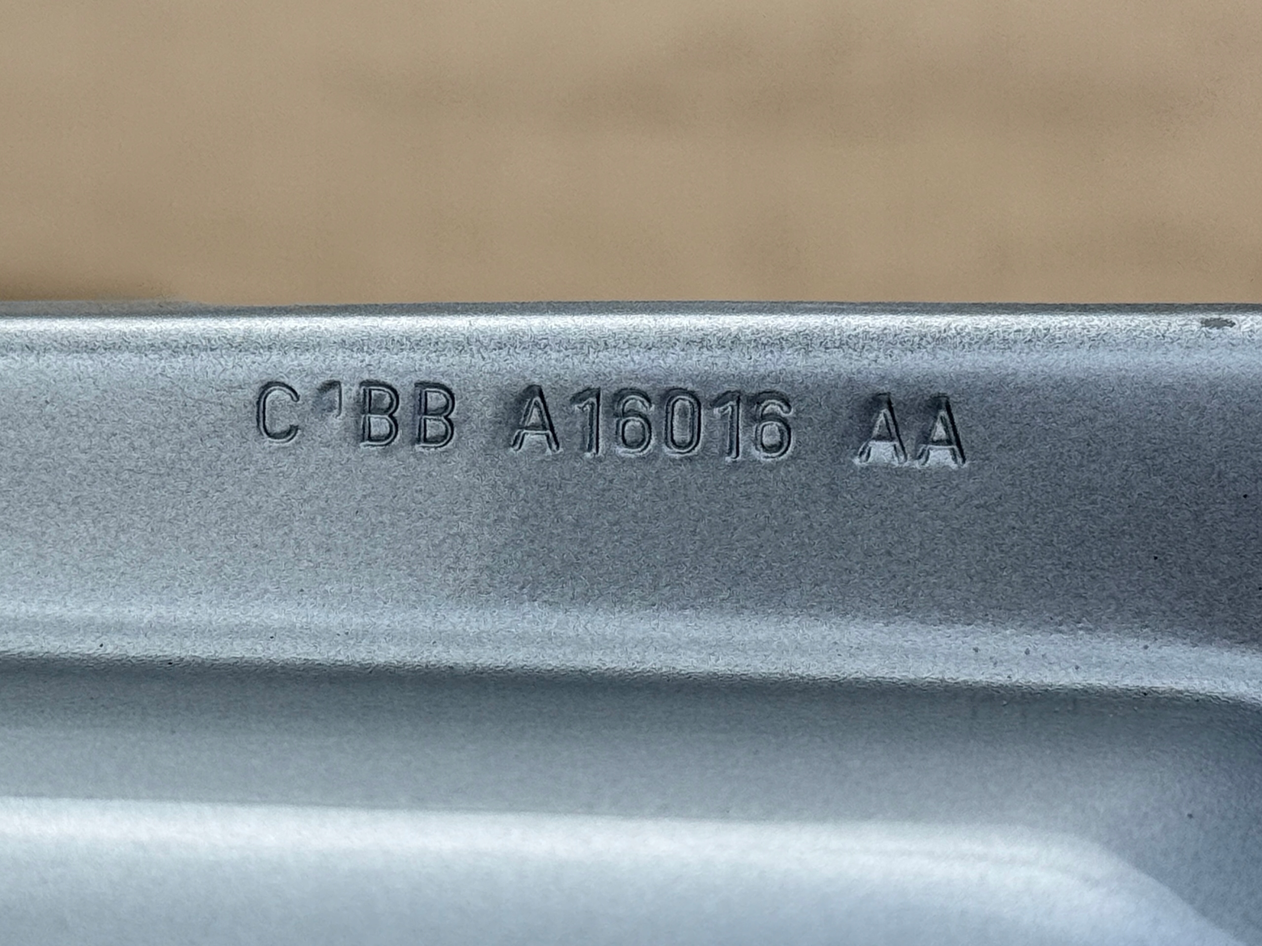 FORD FIESTA MK7 LIFT 2012-2017 fender left front MOONDUST SILVER