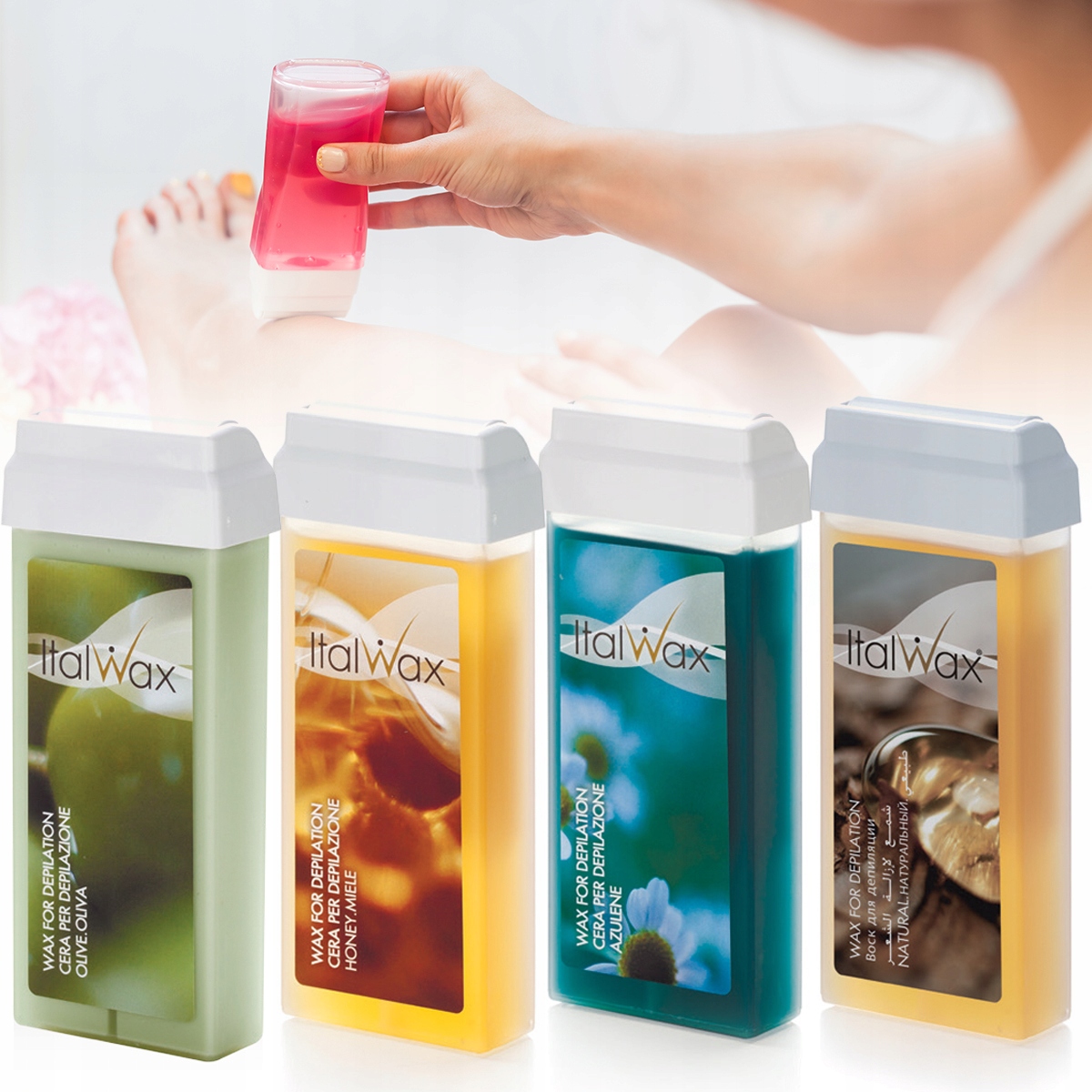 

Zestaw do depilacji wosk rolce Italwax 2+2