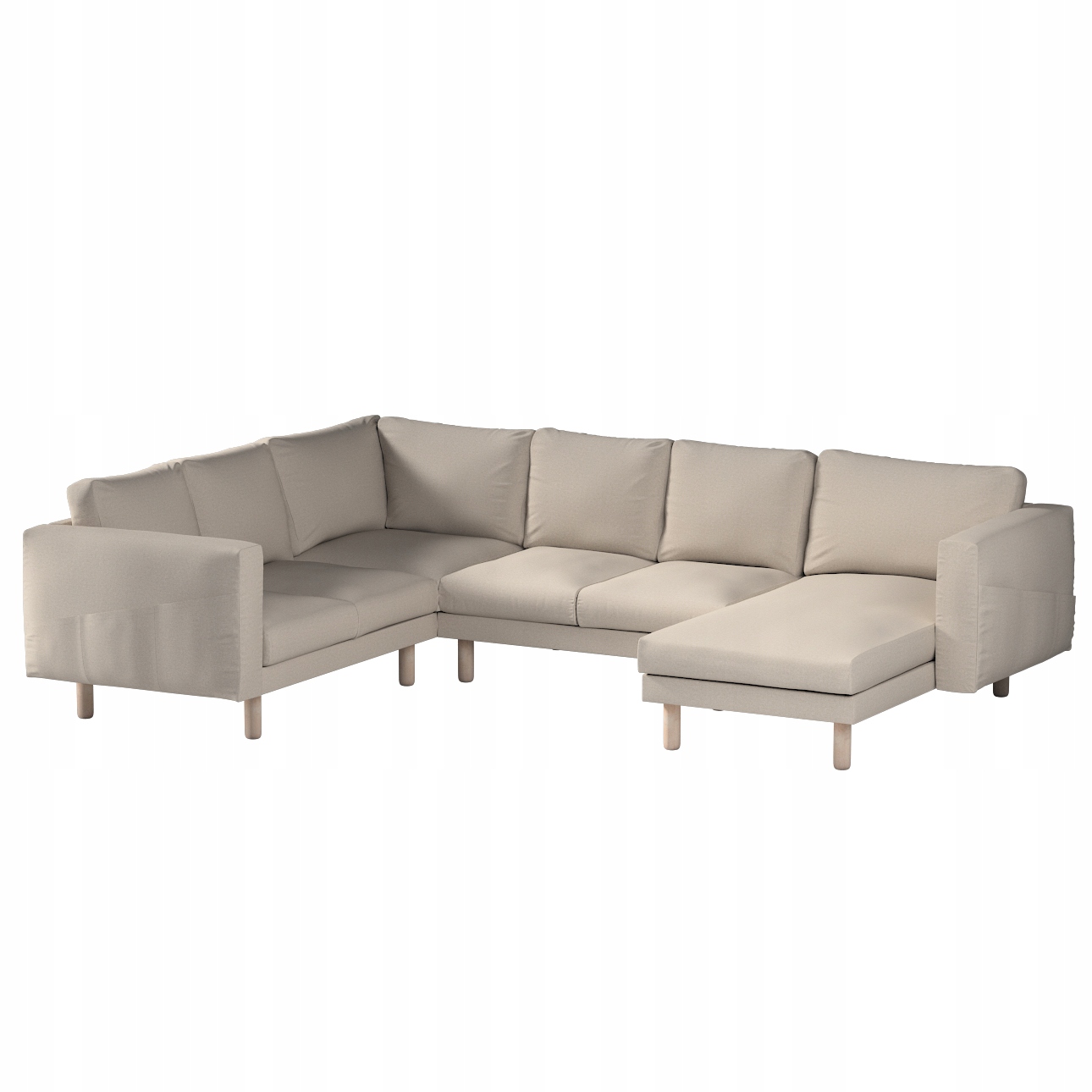 Potah na 5místnou pohovku Norsborg Ikea černý