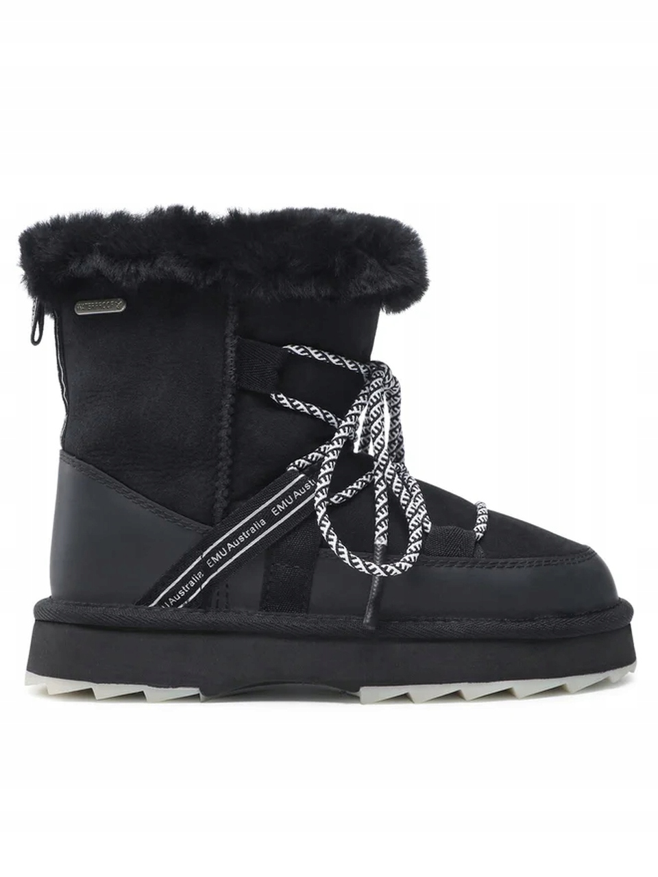 Emu Australia Boty Blurred Black 36