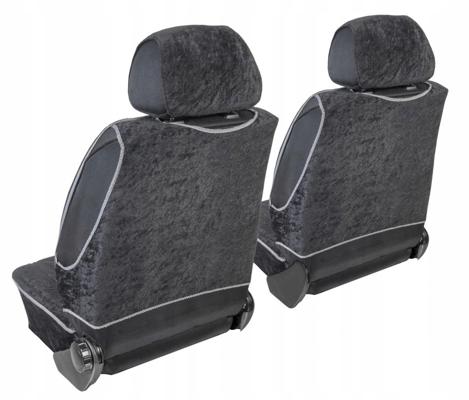 POKROWCE PROFILOWANE MATY NA FOTELE SAMOCHODOWE Material velour