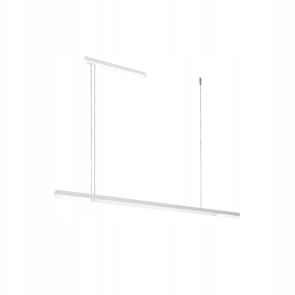 Lineární bílá závěsná lampa s lištou 130 cm Led 9W 4000K Hakoda 8657 Antigo