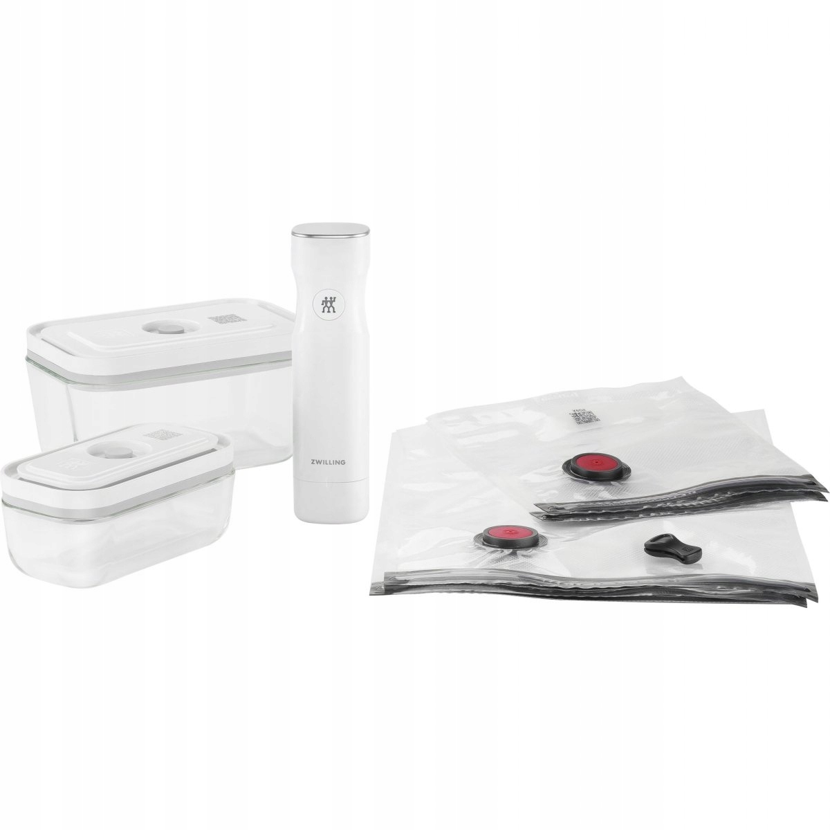 Vákuový štartovací set Zwilling Fresh & Save S/m sklo, vrecká, čerpadlá
