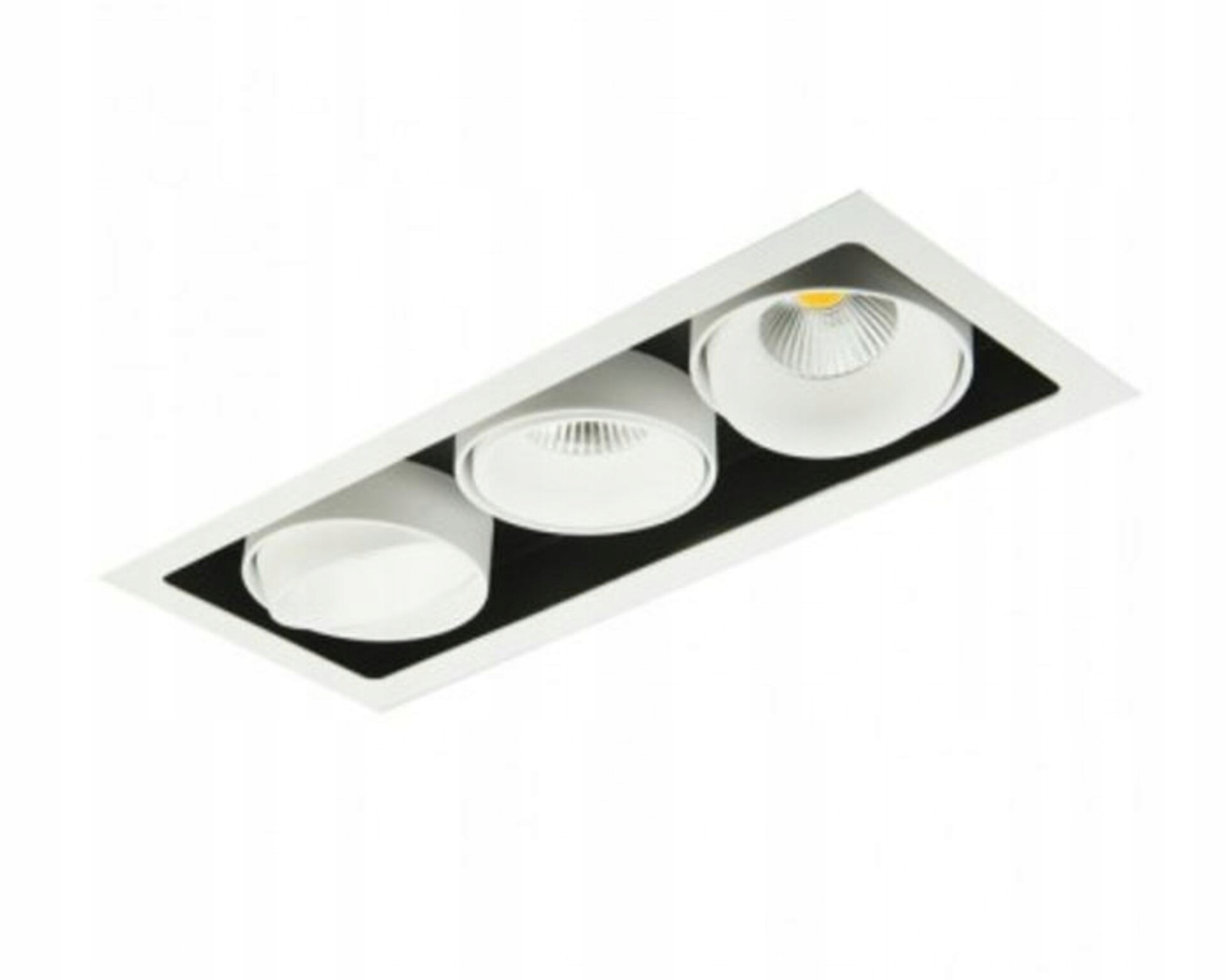 Bpm Zápustné svietidlo Kuvet 8203 matná biela s čiernou polomatnou 8203.03.D40