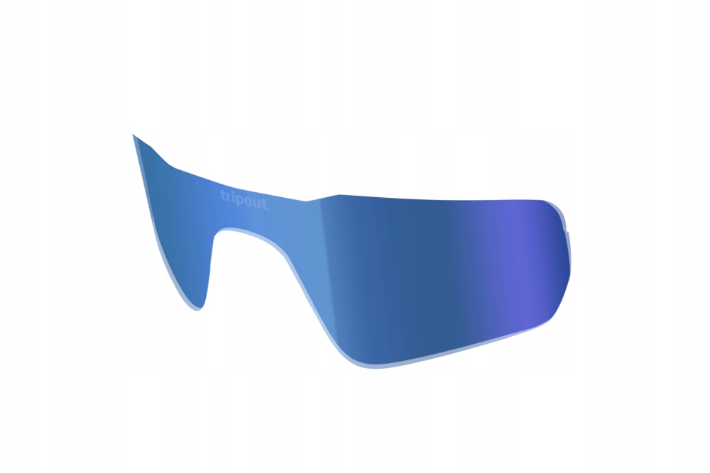 Szybka Do Okularów Rowerowych Tripout Endo Blue Axiom 20% S2 Pokrowiec