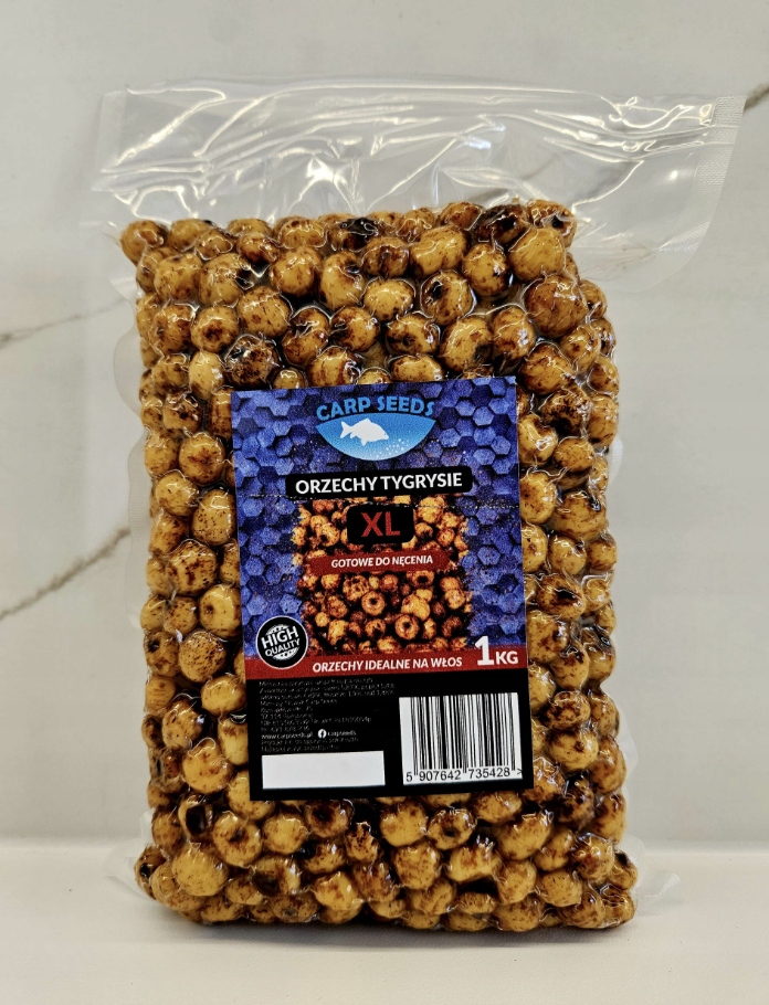 Carp Seeds Gotowe Orzechy Tygrysie Mix XL 12-15mm 1kg