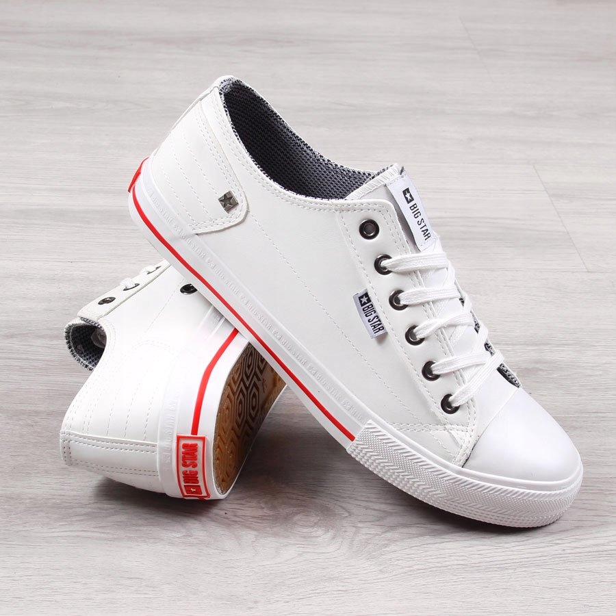 Big Star pánské tenisky DD174260 bílé velikost 44 Bonus Bonus Bonus