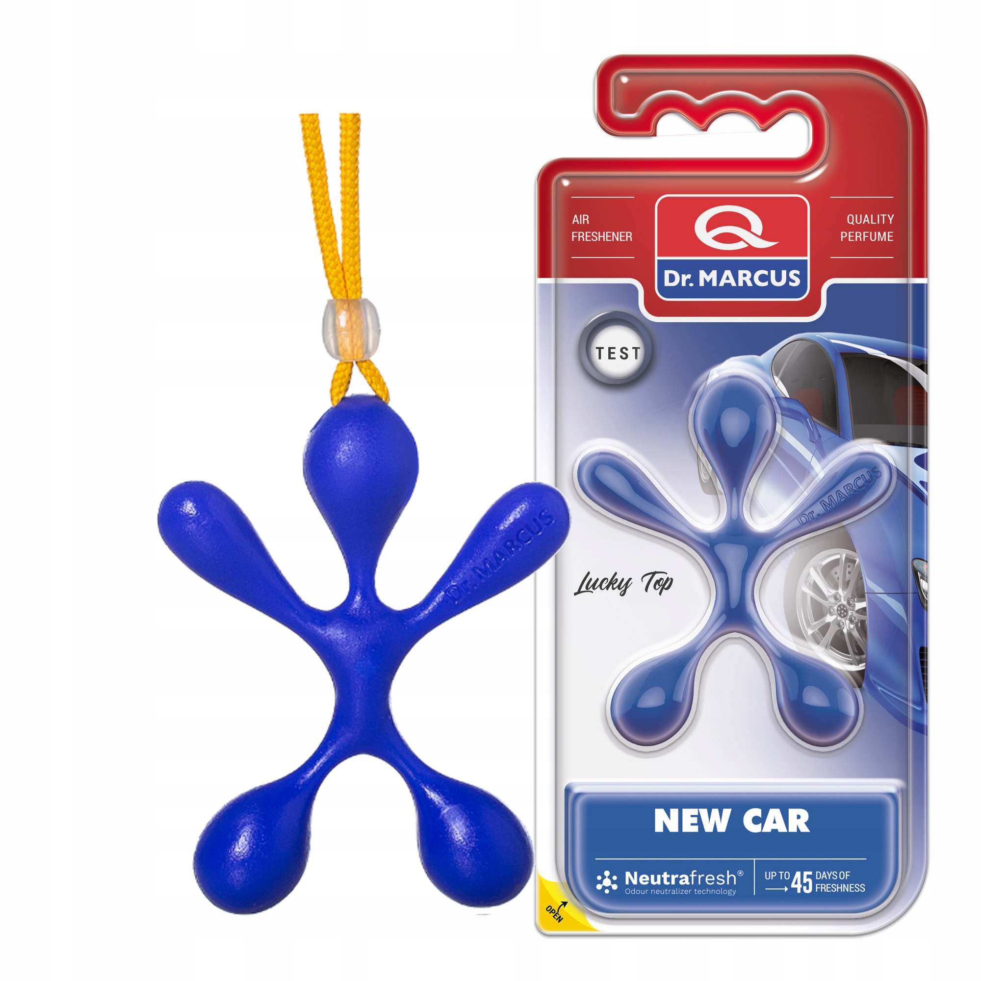 ZAPACH DO AUTA LUCKY TOP NEW CAR ZAWIESZKA