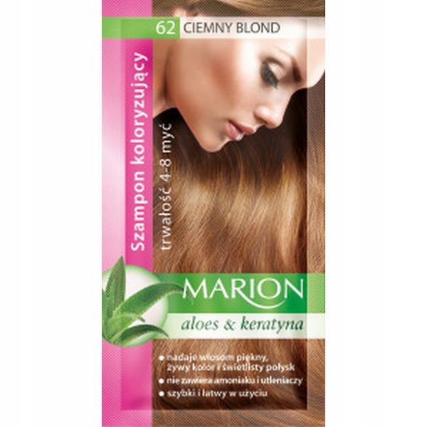 

Marion Szamponetka koloryzująca 4-8 myć nr 62 40ml
