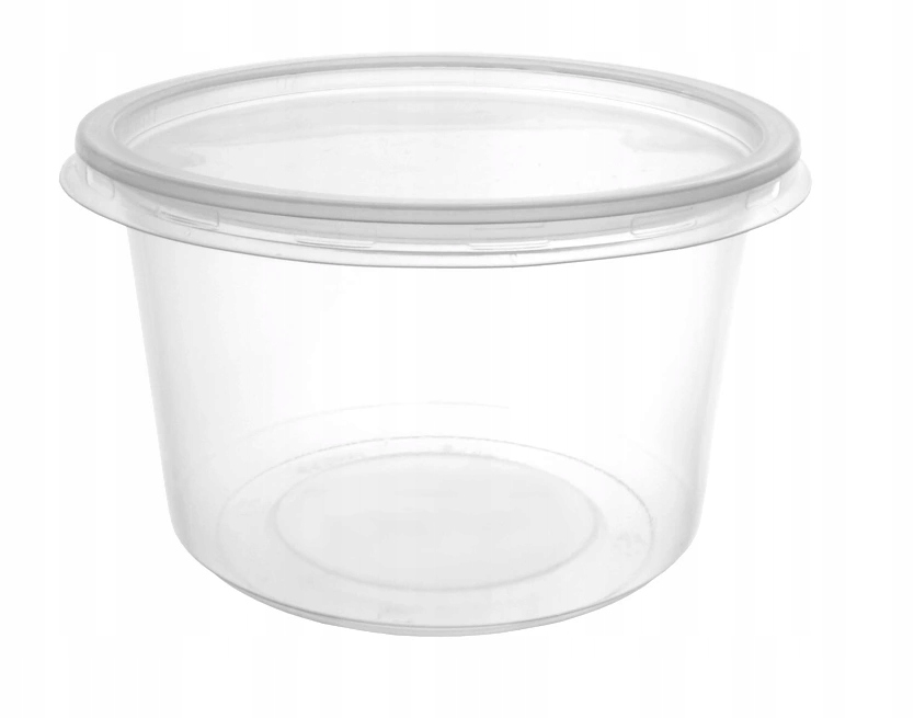 

Pojemniki Plastikowe Okrągłe 300ml PP(100)REDPLAST