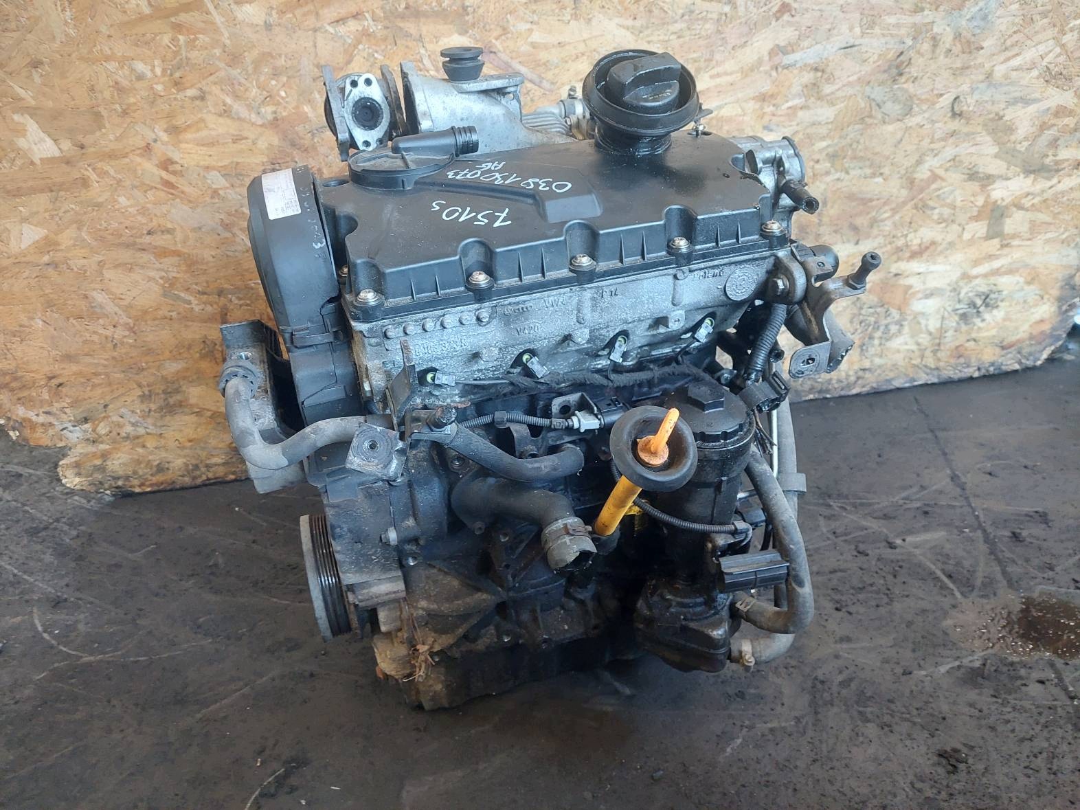 engine DIESEL + UKLAD injection VOLKSWAGEN GOLF V 1.9 TDI BKC 1.9 TDI