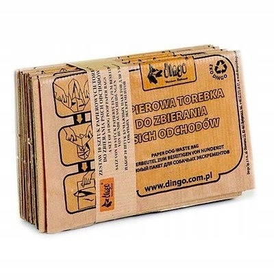 

Dingo Papierowe torebki na odchody 10szt