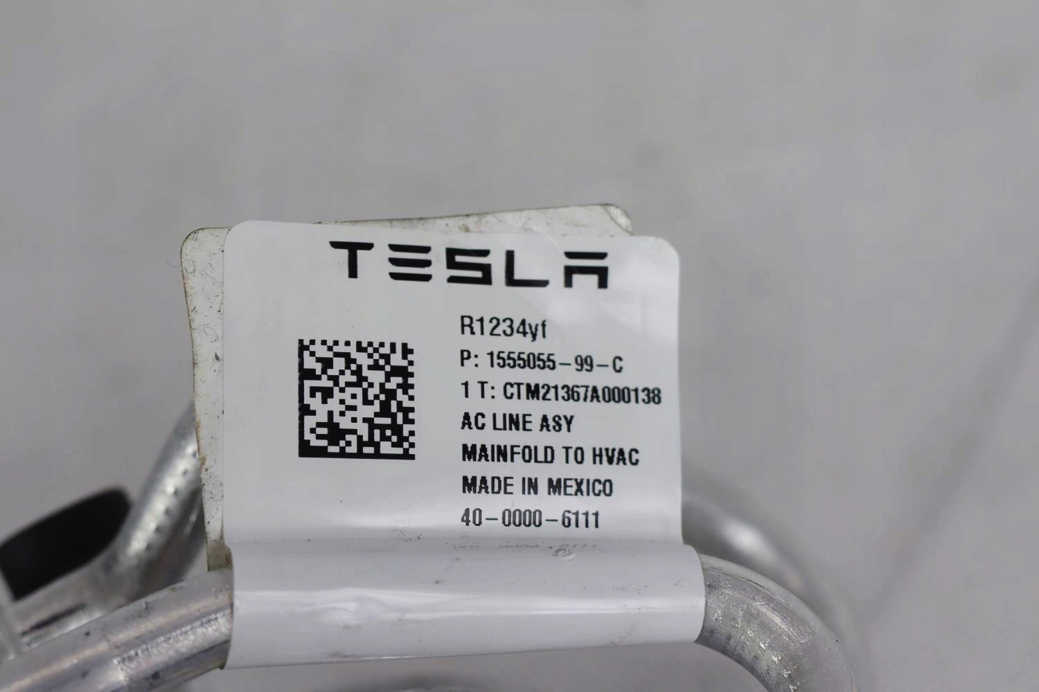 TESLA 3 PRZEWOD RURA KLIMATYZACJI POMPA CIEPLA Car type Passenger cars