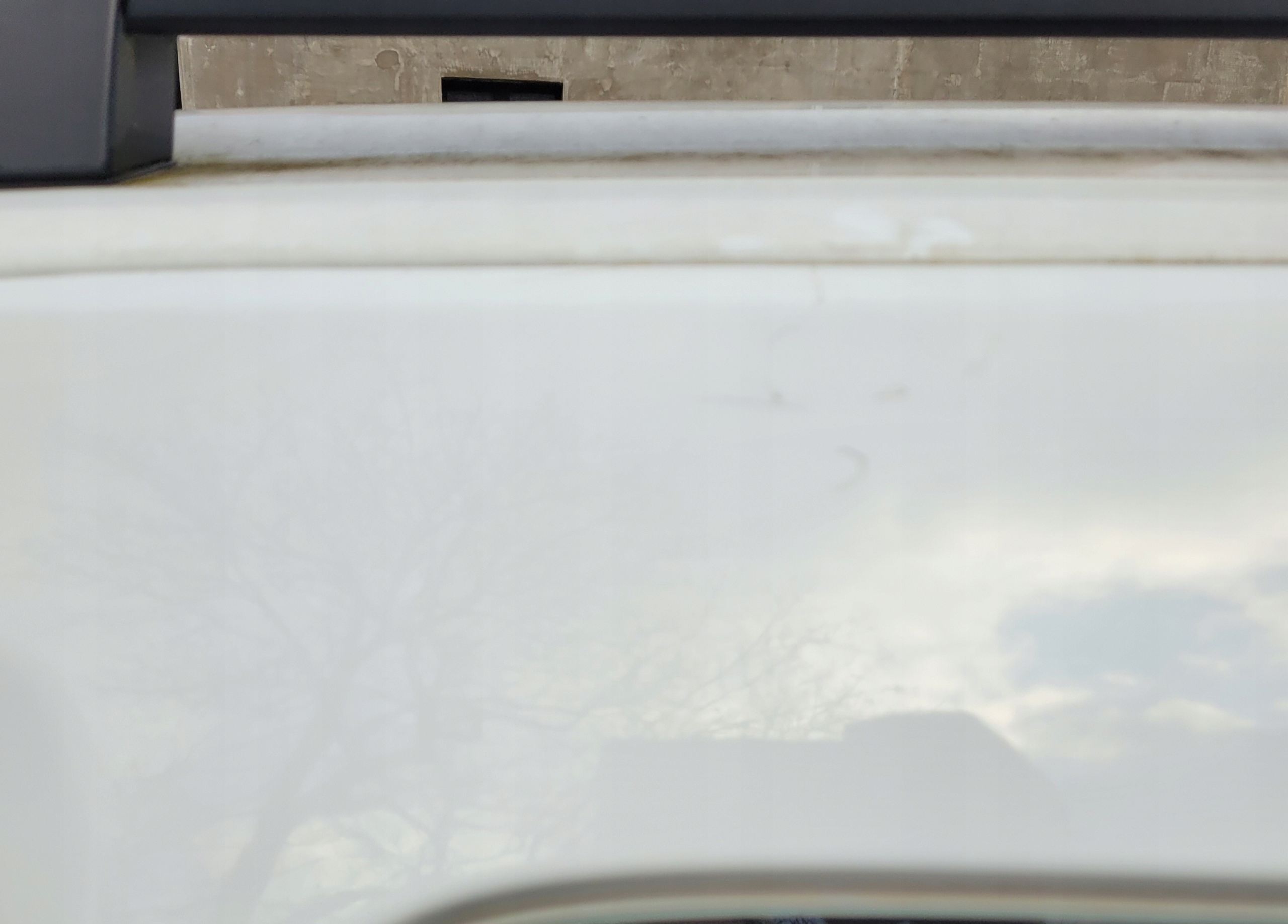 door rear. rear part left sliding window DACIA DOKKER