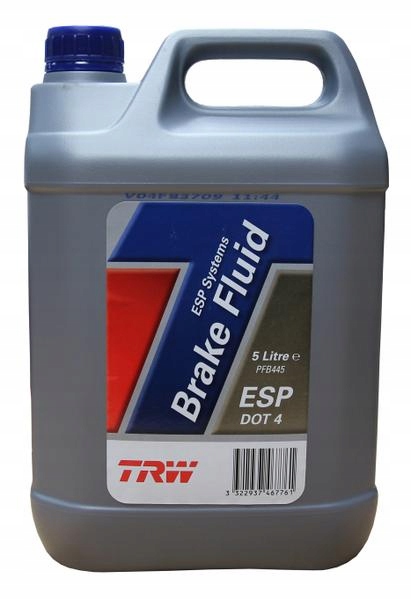 ГАЛЬМІВНА РІДИНА TRW DOT-4 DOT 4 LUCAS ESP 5L