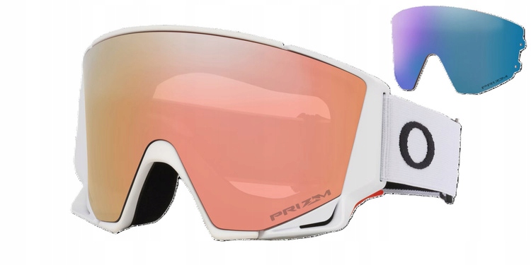 Oakley Flow Scape M BÍLÉ/prizm rose gold S3 13%+ Prizm Iced S2 38%