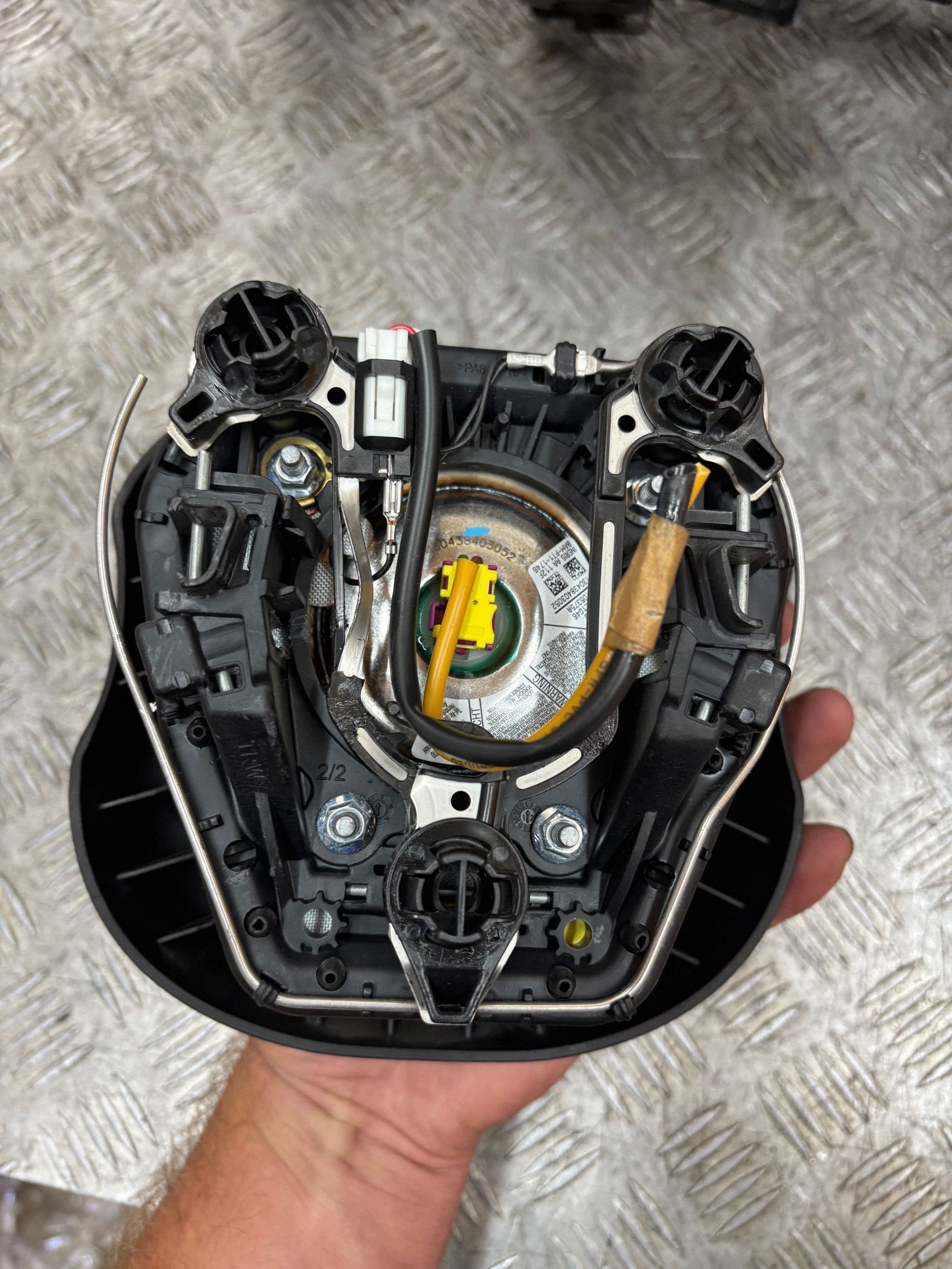 dashboard console airbag adjusters FIAT PANDA III 3 11
