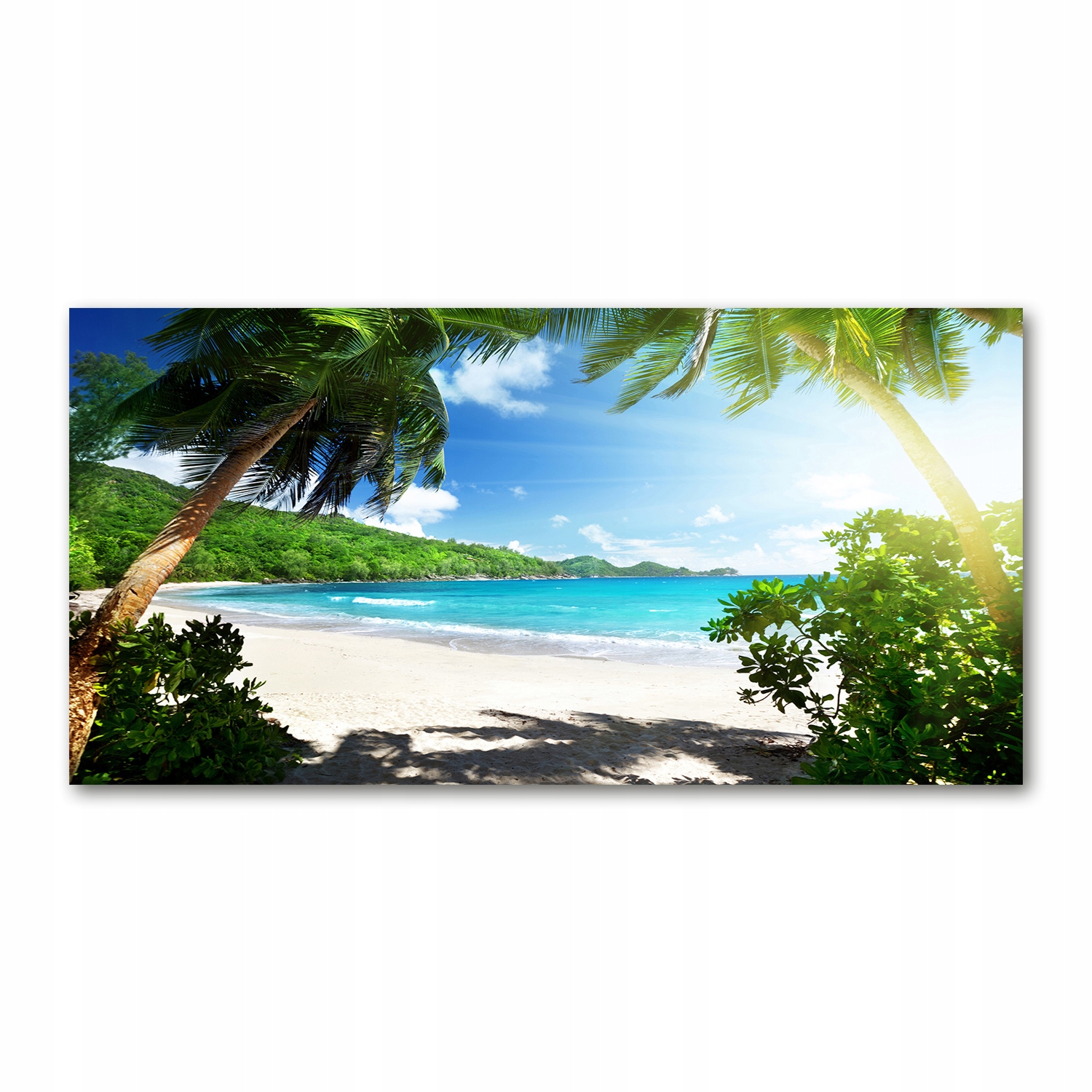 

Foto-obraz akryl Seszele plaża zdjęcie 140x70 cm