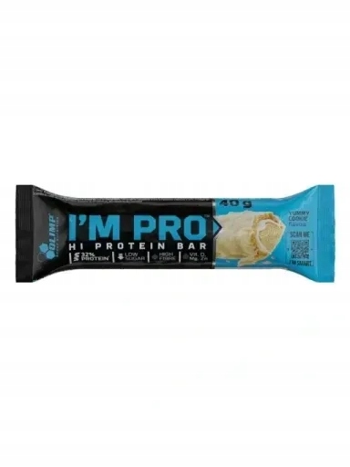 Levně 10 x Olimp I'M Pro Protein Bar Proteinová tyčinka s příchutí sušenky 40 g