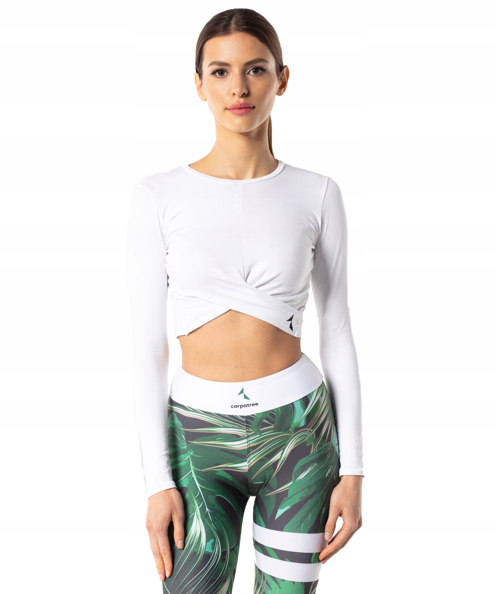 

Top koszulka longsleeve bluzka biała M Carpatree