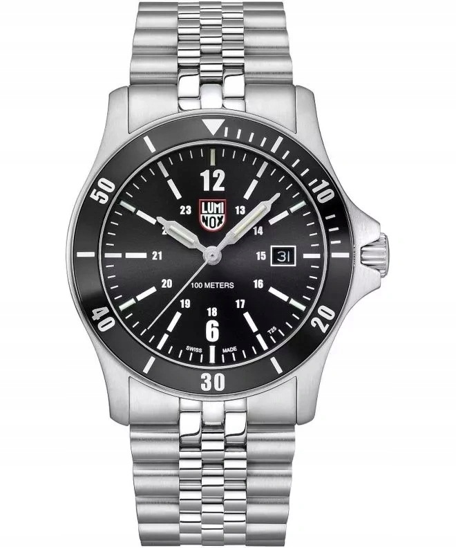 Pánské Hodinky Luminox XS.0911 Sportovní Časovač 0910 Série Stříbrný, Datum 100 M
