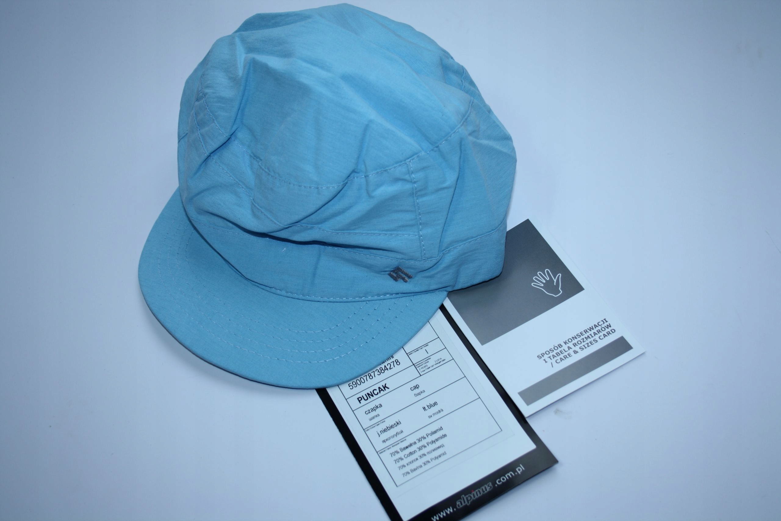 Czapka z daszkiem Alpinus Puncak j.niebieski M