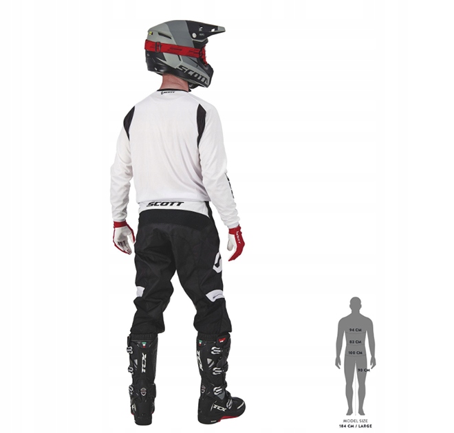 Spodnie 350 Swap Evo black/white SCOTT 38 Rozmiar 38