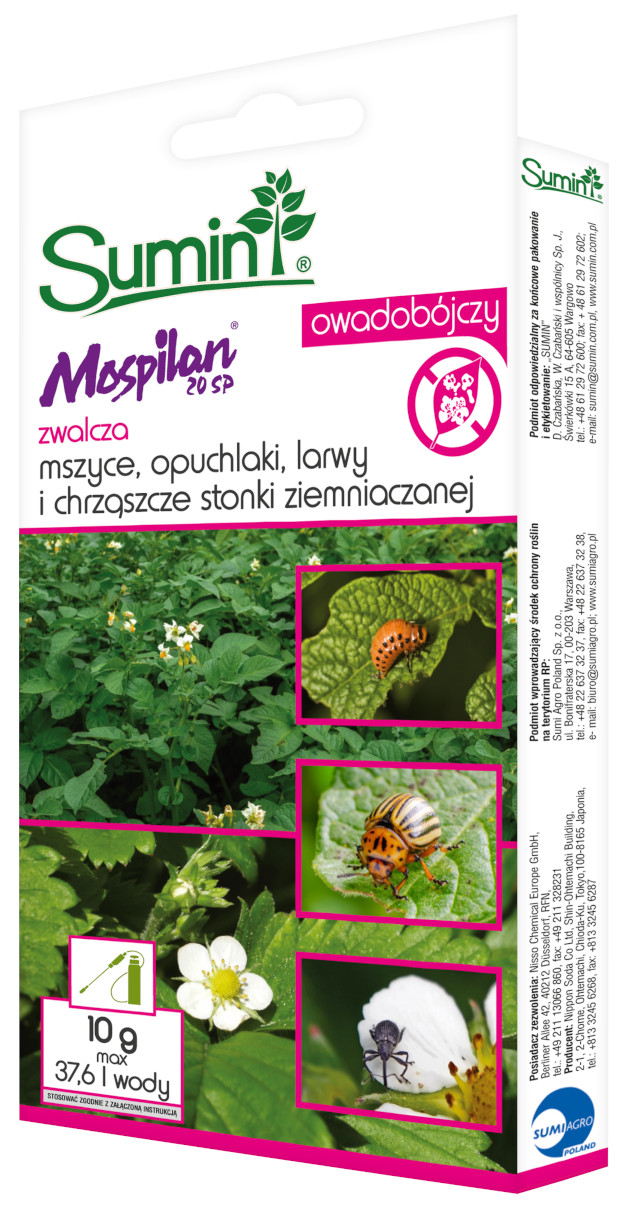 

Sumin Mospilan 20 Sp owadobójczy mszyce stonka 10g