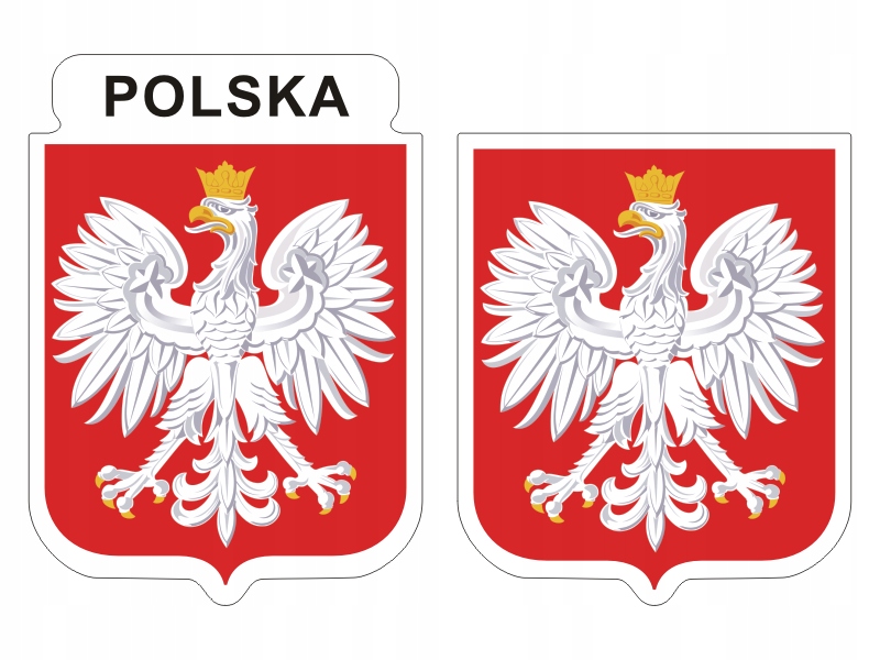 

Naklejki Godło Polska Herb Polski małe