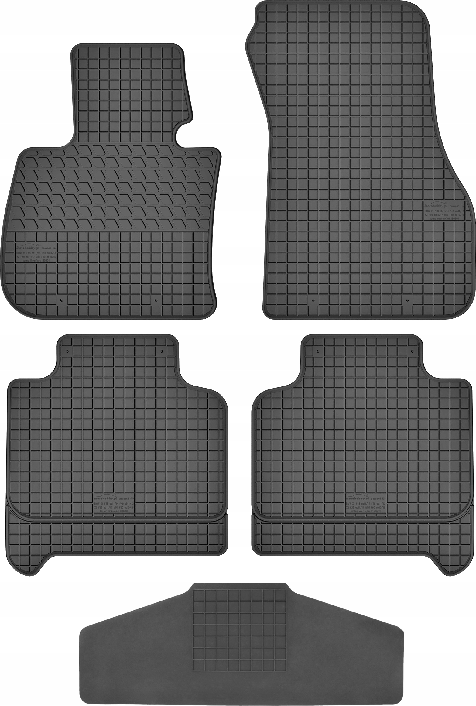 КОВРИКИ РЕЗИНОВЫЕ СПЕРЕДИ К Volvo S60 И (00-09)