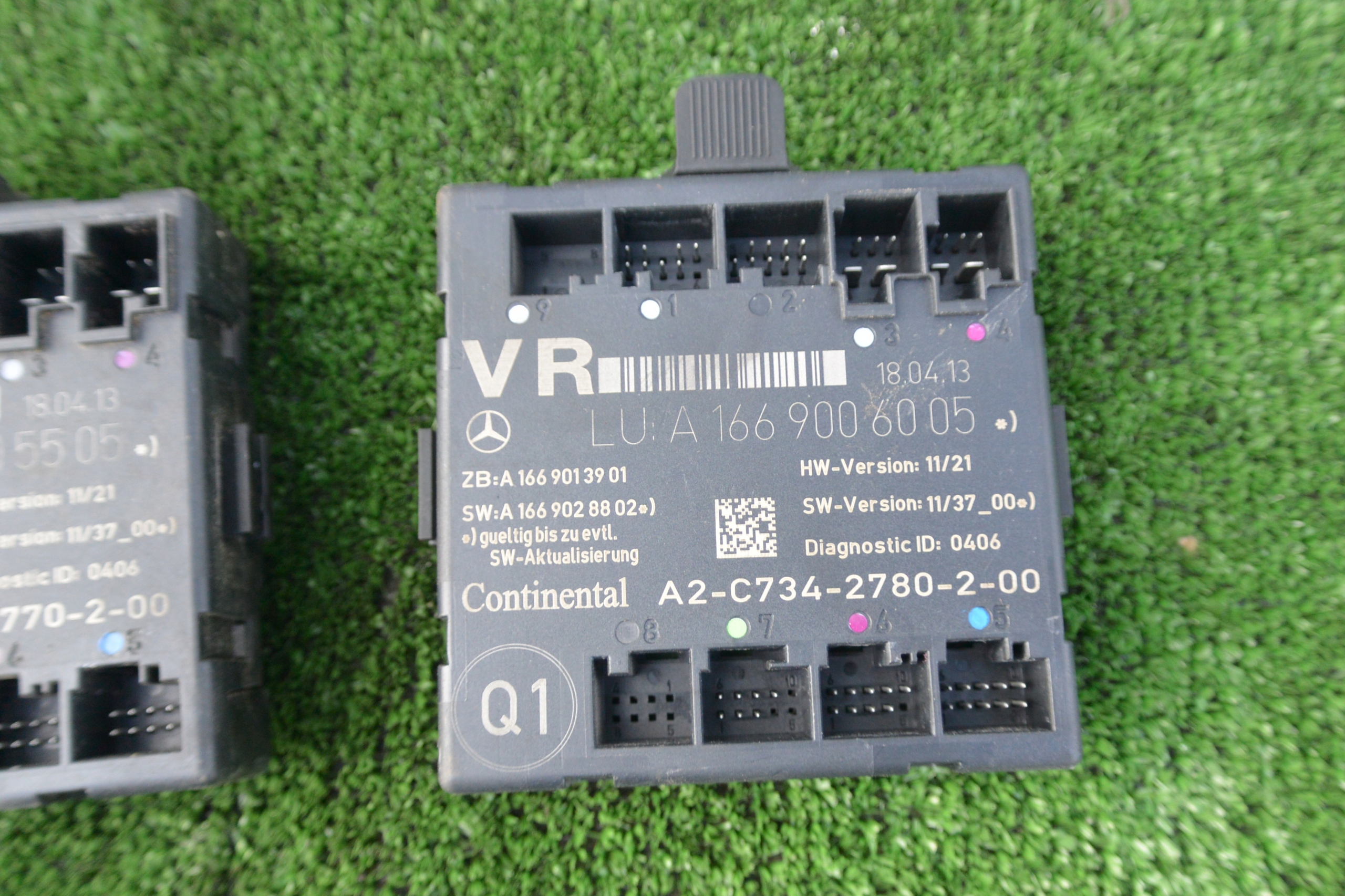 control unit module door left right front MERCEDES-BENZ CLA W117 W176 KPL